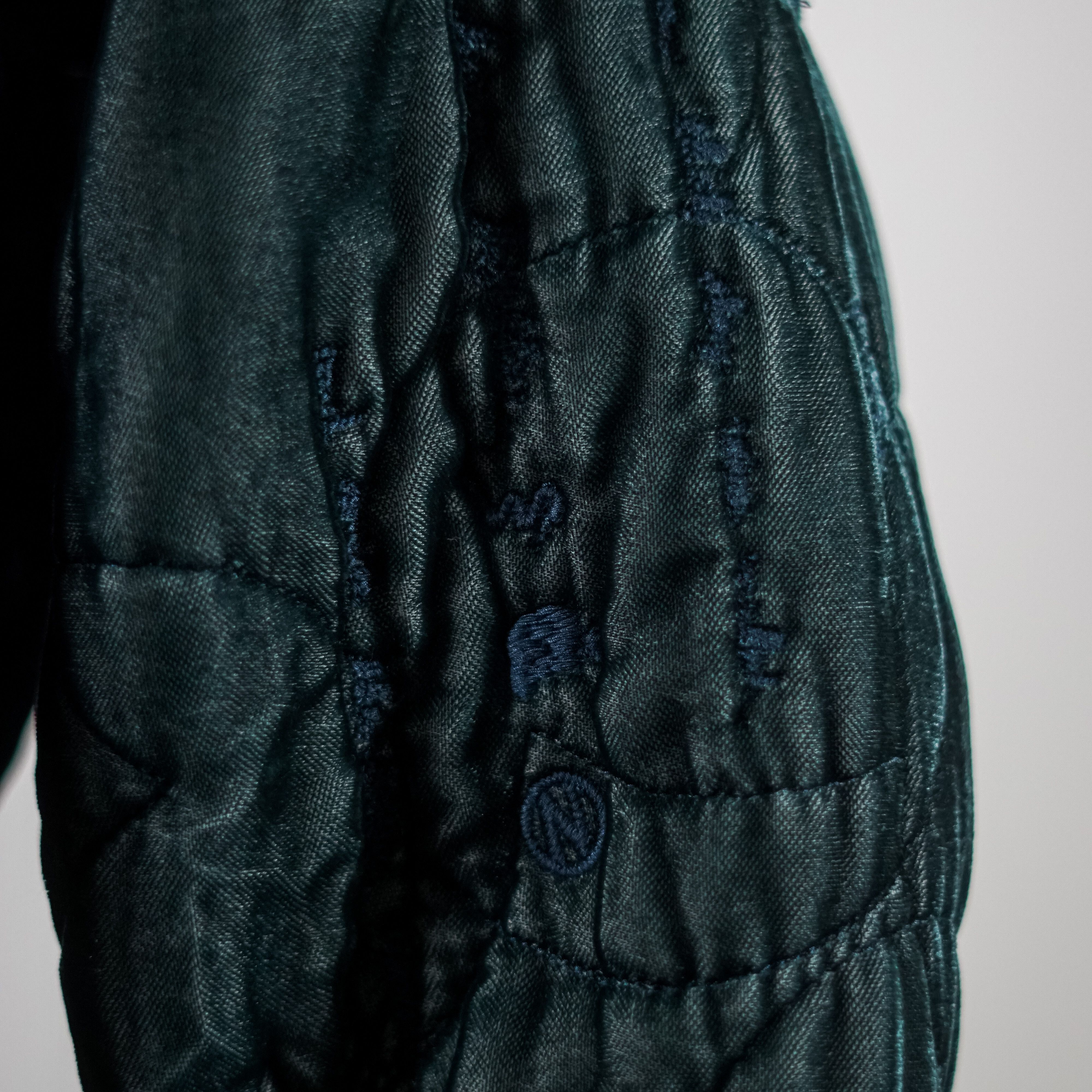 CABANE de ZUCCa AW02/ Cabane De Zucca Embroidery Velvet Bomber Size US S / EU 44-46 / 1 - 9 Thumbnail
