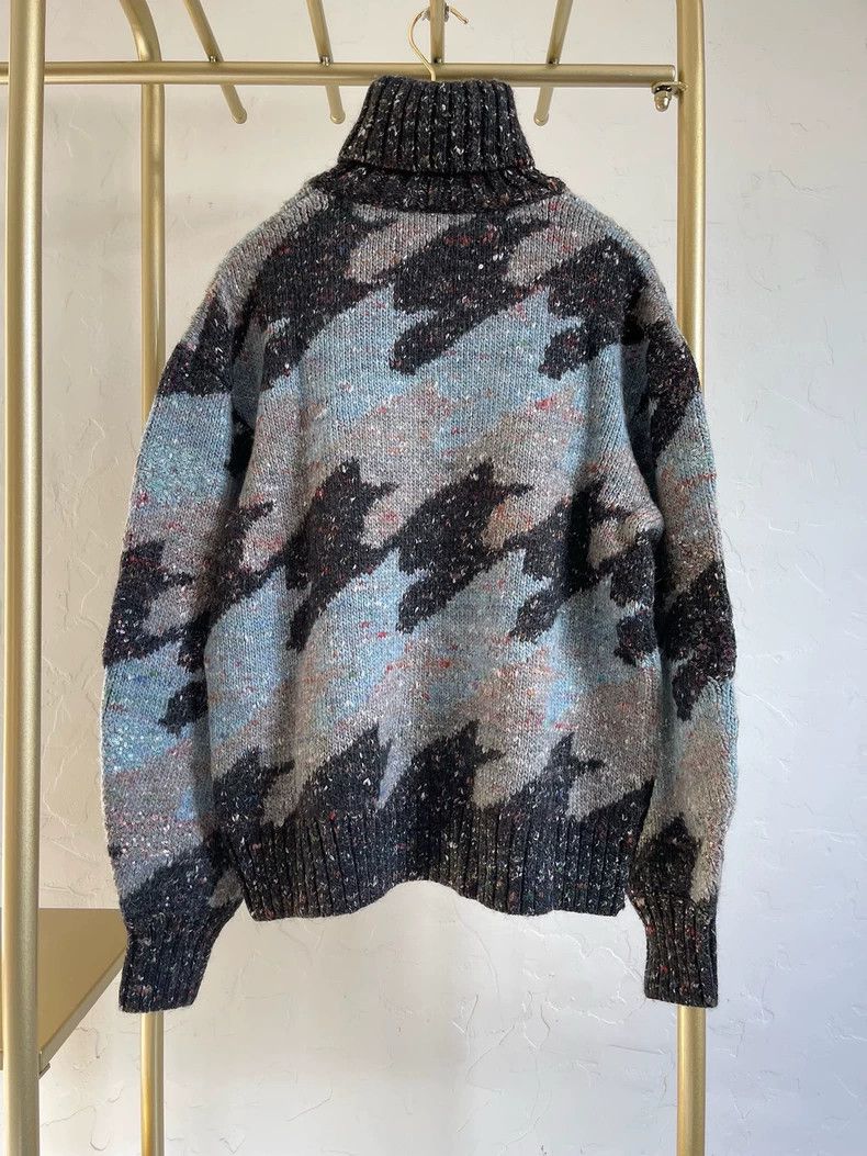Chanel Chanel Colorful sequin turtleneck sweater Size S / US 4 / IT 40 - 2 Thumbnail