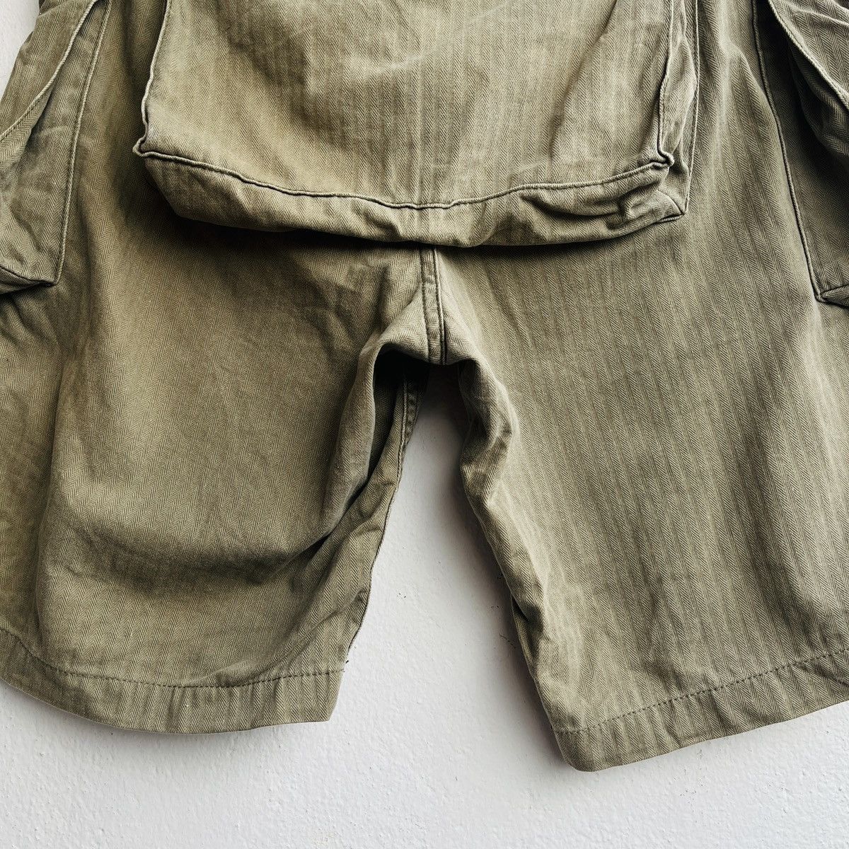 Schott × Travis Scott Faded Olive Green Schott Utilitu Military Pants Size US 30 / EU 46 - 15 Thumbnail