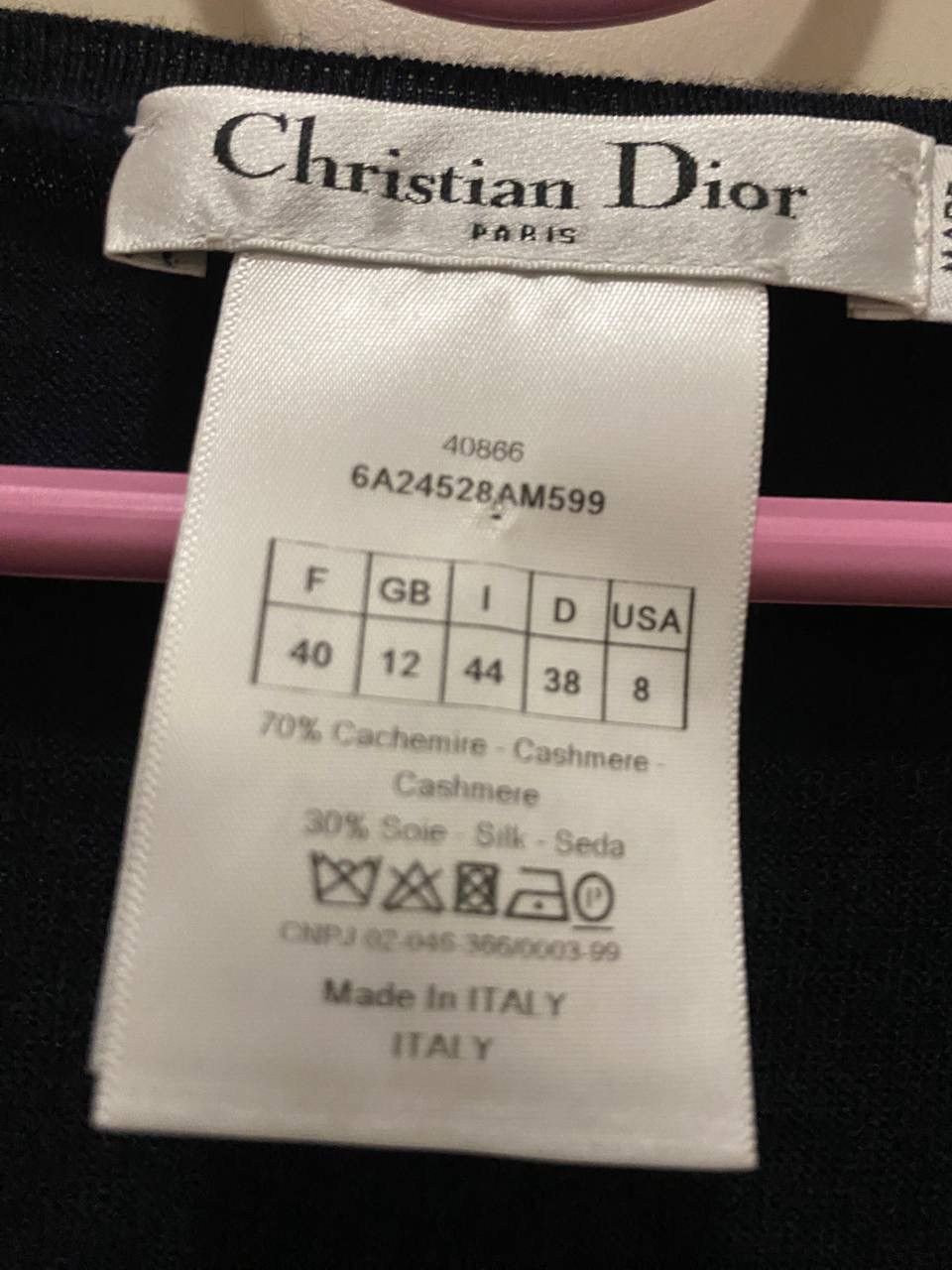 Dior Dior cashmere Sleeveless Knit Vest Size M / US 6-8 / IT 42-44 - 7 Thumbnail