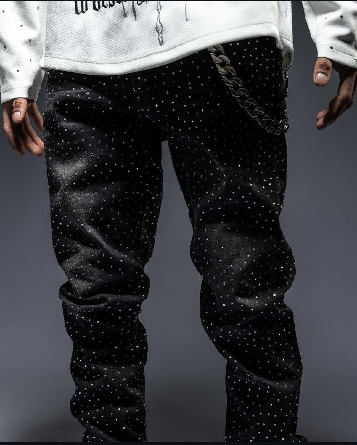 Other AMI BLK WASH SKINNY Size US 32 / EU 48 - 1 Thumbnail