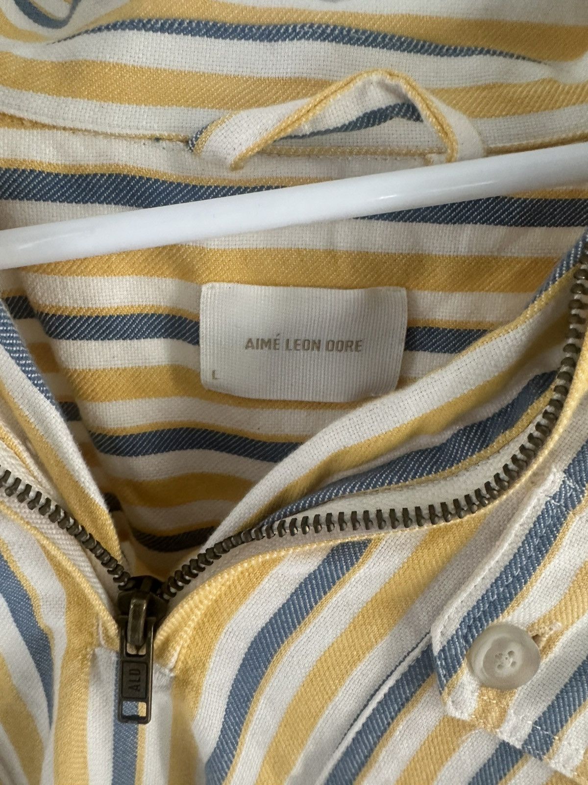 Aime Leon Dore ALD Zipped Collared Shirt Size US L / EU 52-54 / 3 - 3 Thumbnail