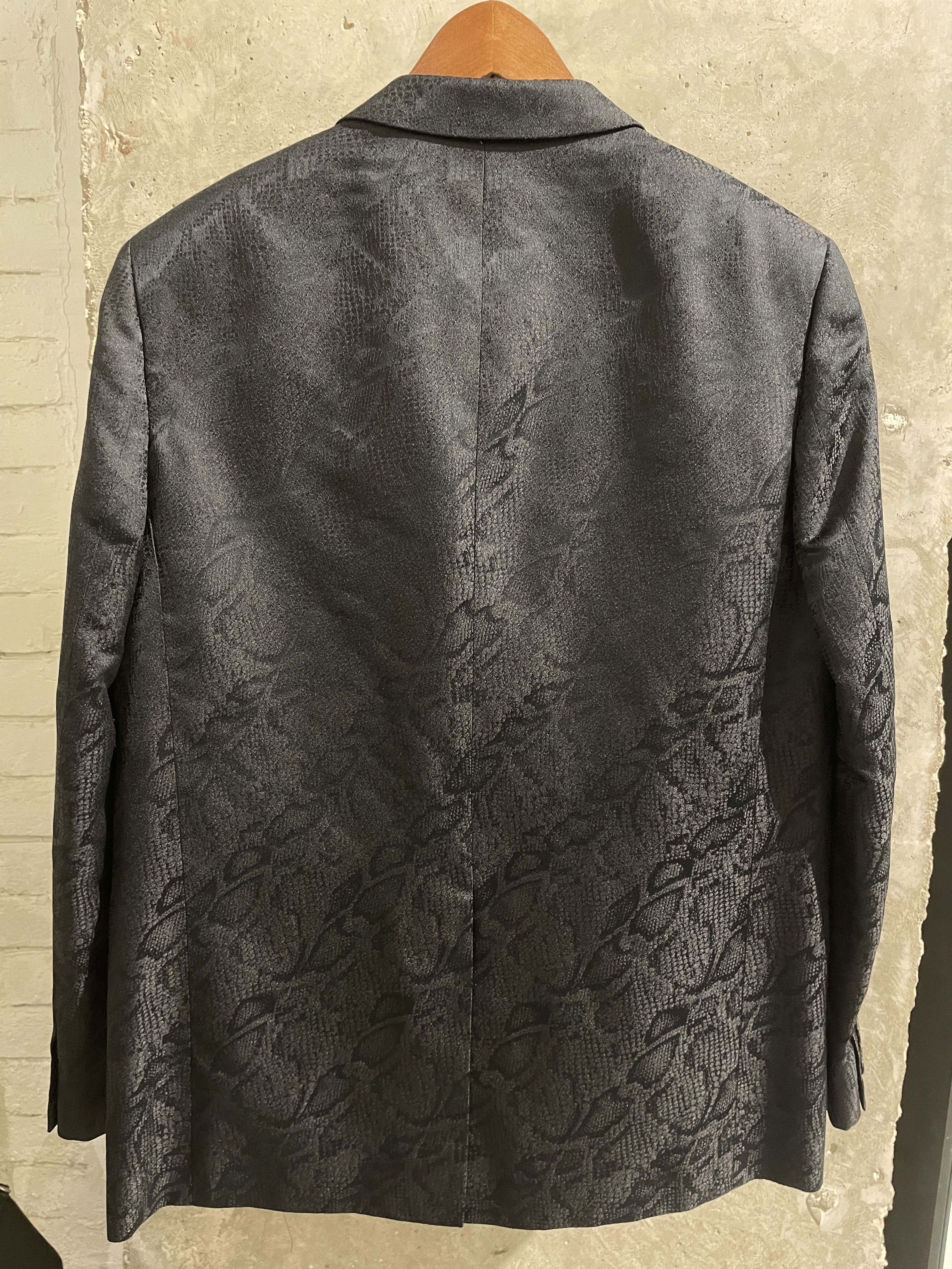 Saint Laurent Paris SS16 python silk snakeskin blazer Size 40R - 6 Thumbnail