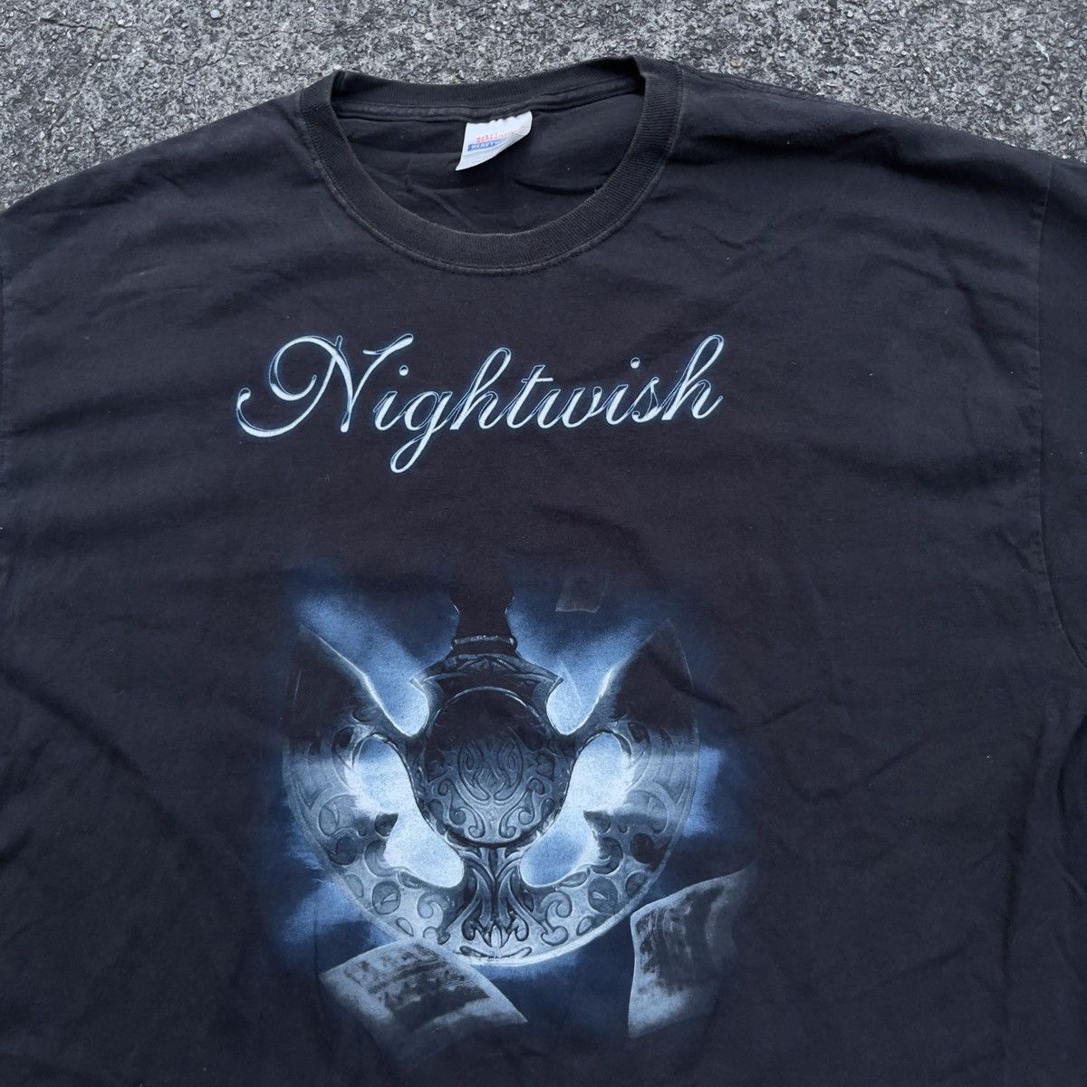 Band Tees × Hanes × Vintage Vintage 2007 NIGHTWISH PASSION PLAY Tour Shirt Size US XL / EU 56 / 4 - 2 Thumbnail