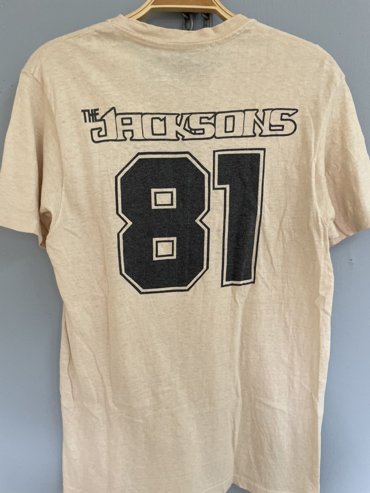 Band Tees Vintage 80s The Jacksons band t shirt Size US M / EU 48-50 / 2 - 5 Thumbnail