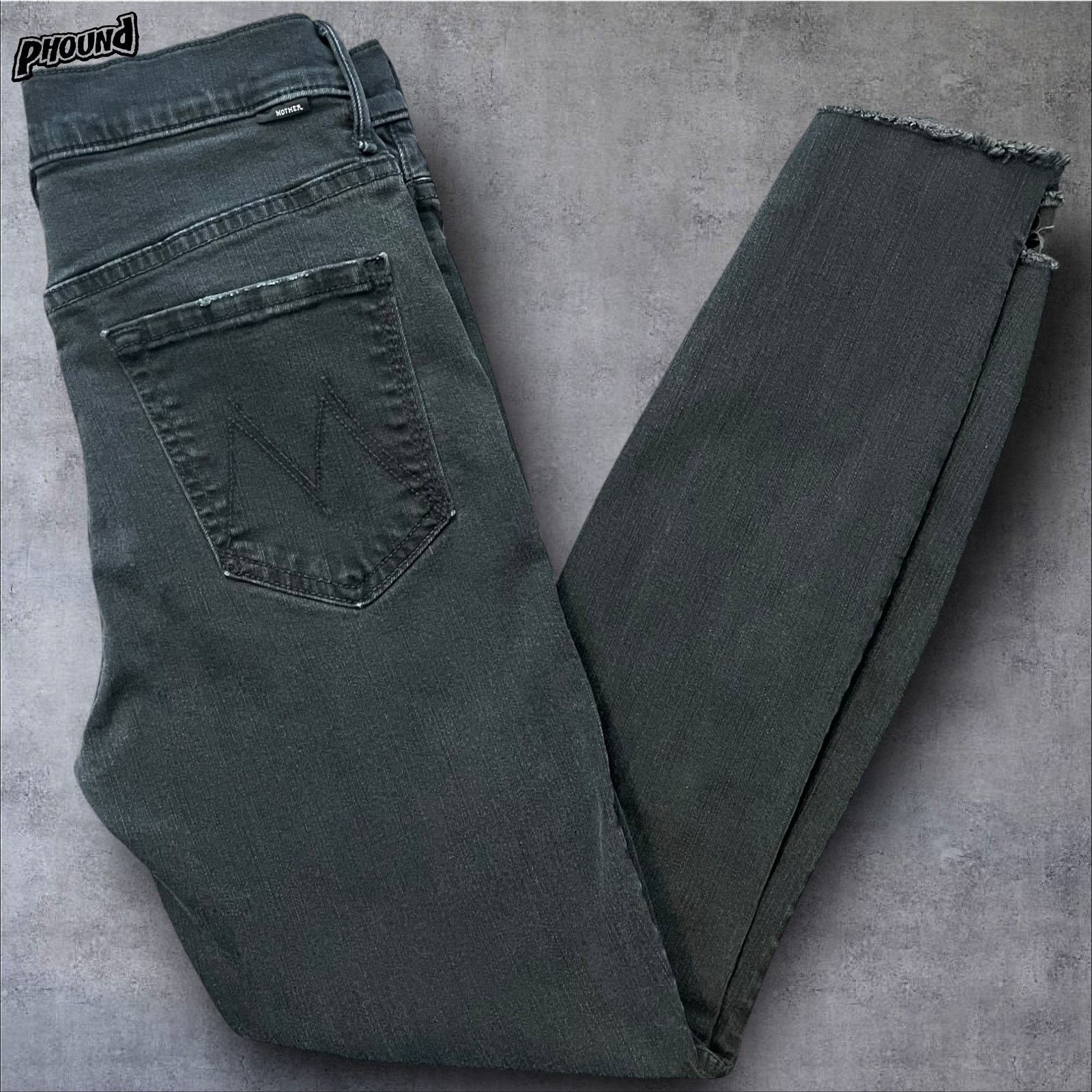 MOTHER Mother Jeans 27 Stunner Zip Ankle Step Fray Not Guilty Denim Size 27" / US 4 / IT 40 - 2 Thumbnail