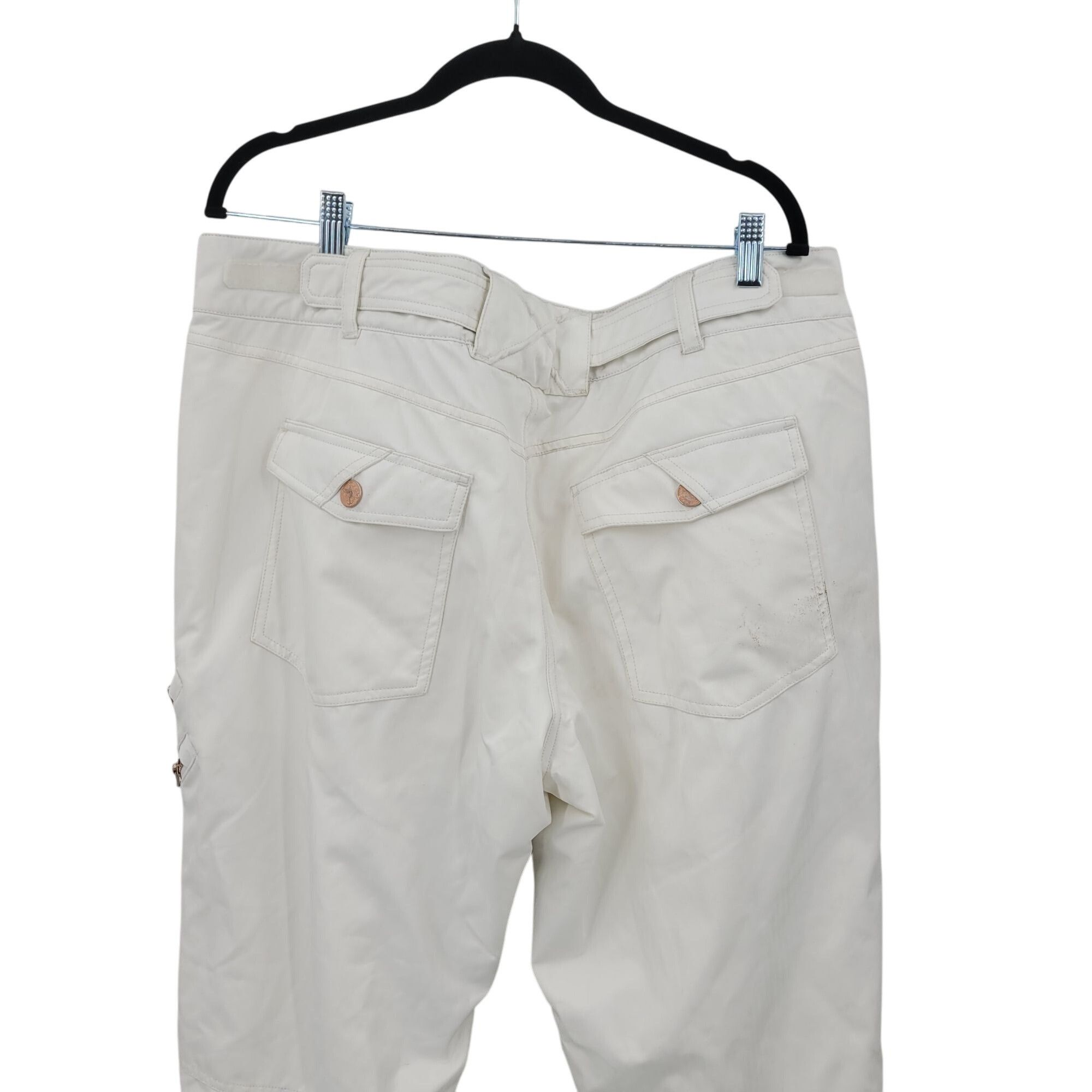Obermeyer Obermeyer Ladies16 White Delia Snow Pants Snowboarding Winte Size 38" / US 16 / IT 52 - 9 Thumbnail