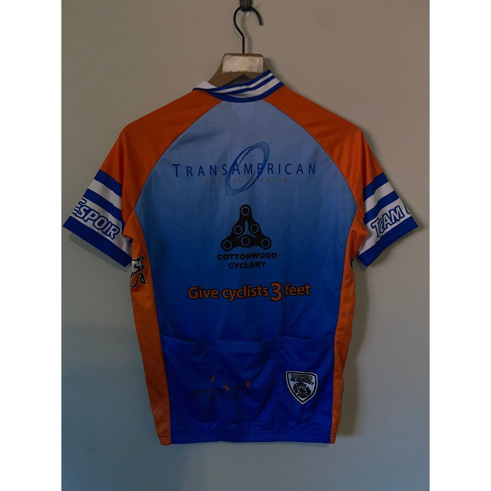 Vintage Vintage Biking Transamerican Jersey Black Botoms Cycle Wear Size US S / EU 44-46 / 1 - 6 Thumbnail