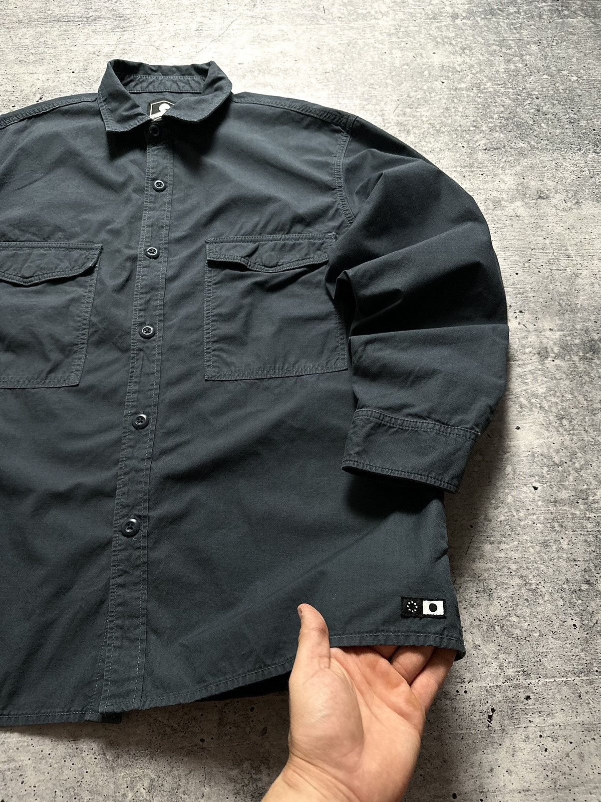 Edwin Edwin Y2K Trucker Big Shirt LS Jacket Japanese Hype Size US XL / EU 56 / 4 - 5 Thumbnail
