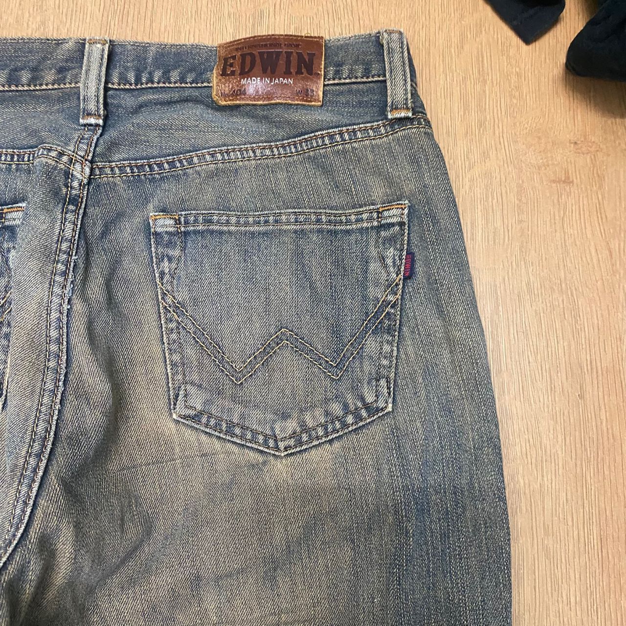 Edwin Vintage Edwin 404 Distressed Denim Size US 33 - 15 Thumbnail