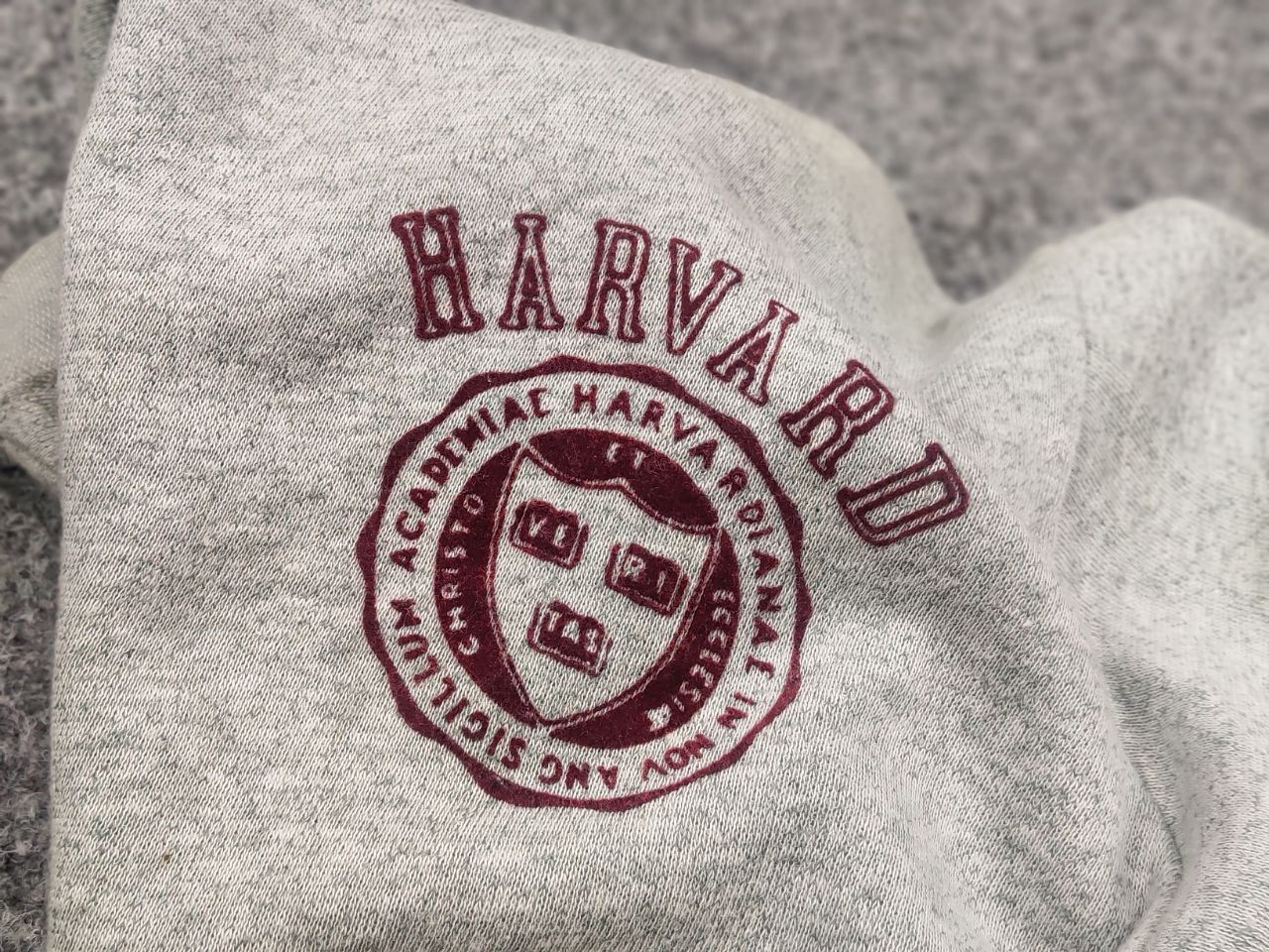 Vintage Rare Vintage 70's Harvard princess diana Logo Sweatshirt Size US S / EU 44-46 / 1 - 13 Thumbnail