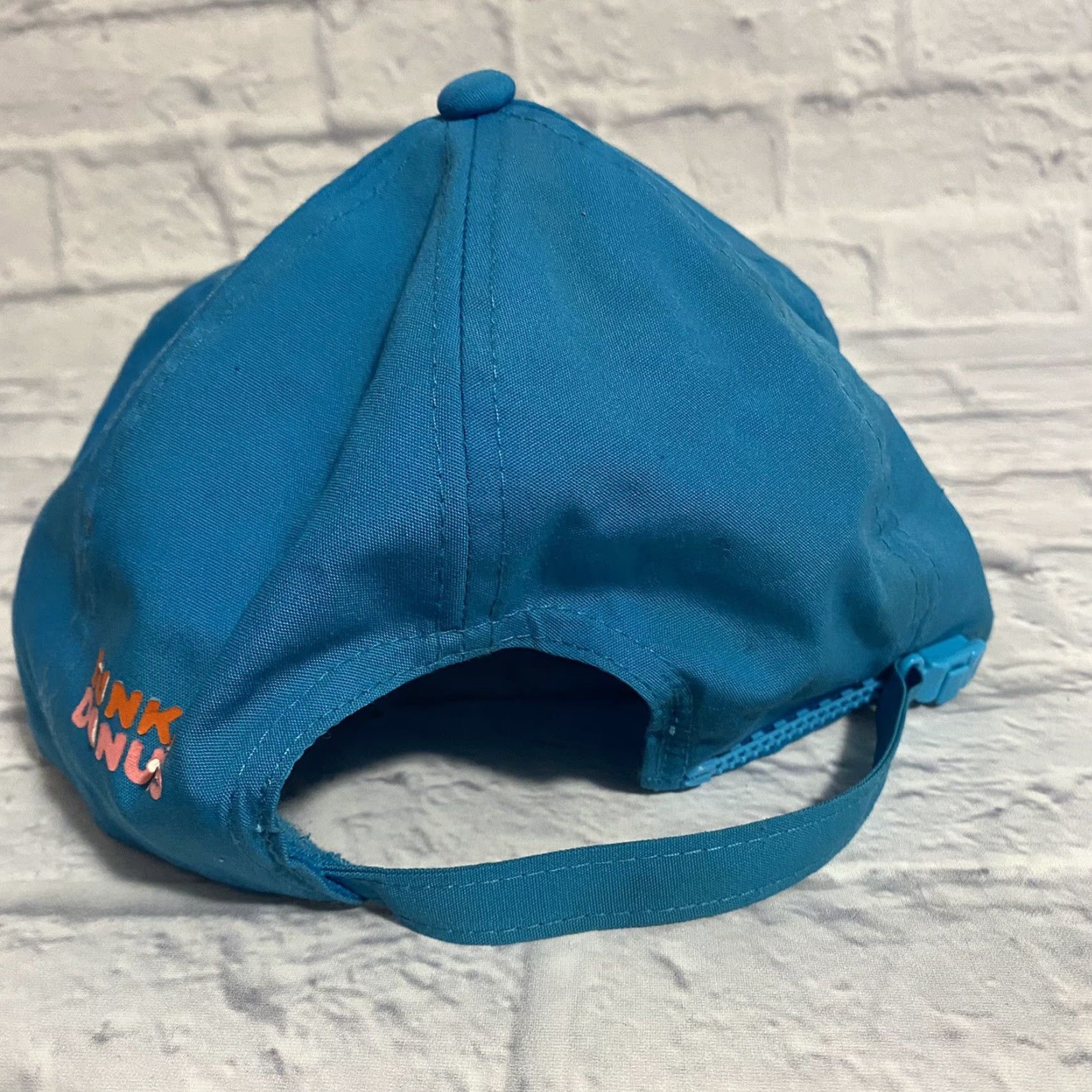 Vintage VINTAGE Dunkin Donuts Hat Cap Baseball Adjustable Roped Blue Unisex Adults Workwear Casual Logo Breathable Lightweight Coffe Coolatta Employee Rare Size ONE SIZE - 3 Thumbnail