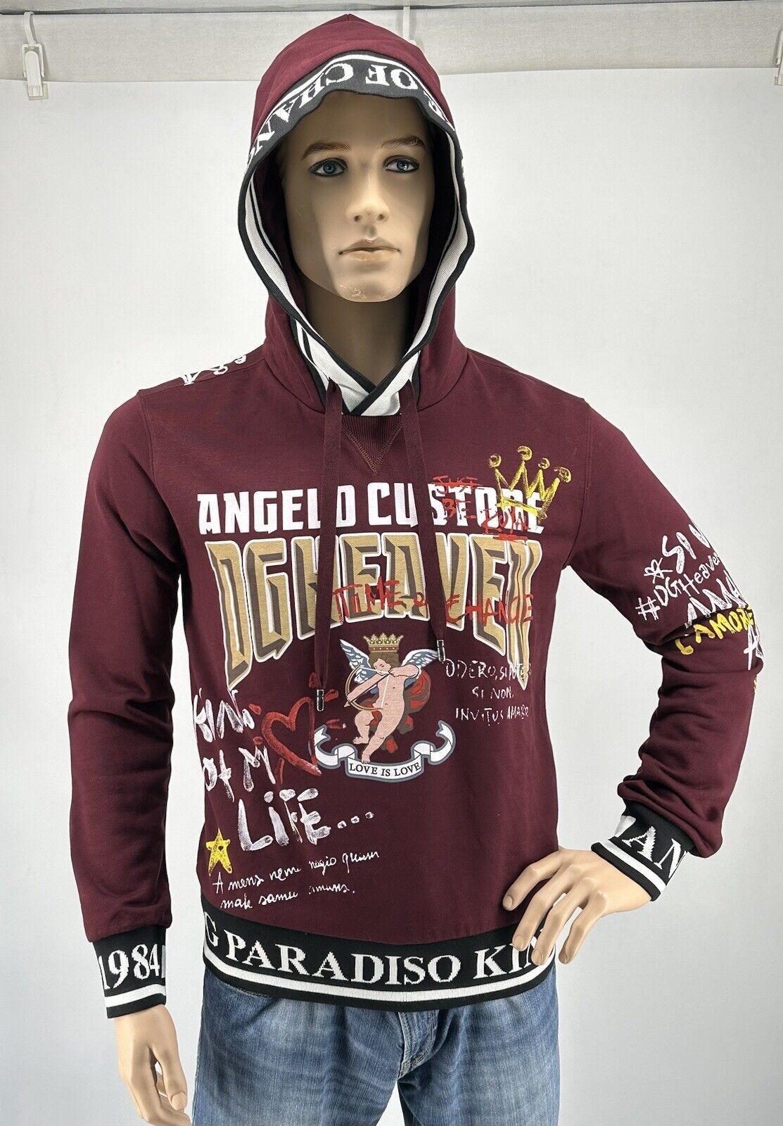 New Dolce& Gabbana Sweatshirt Size-EU-S / 46