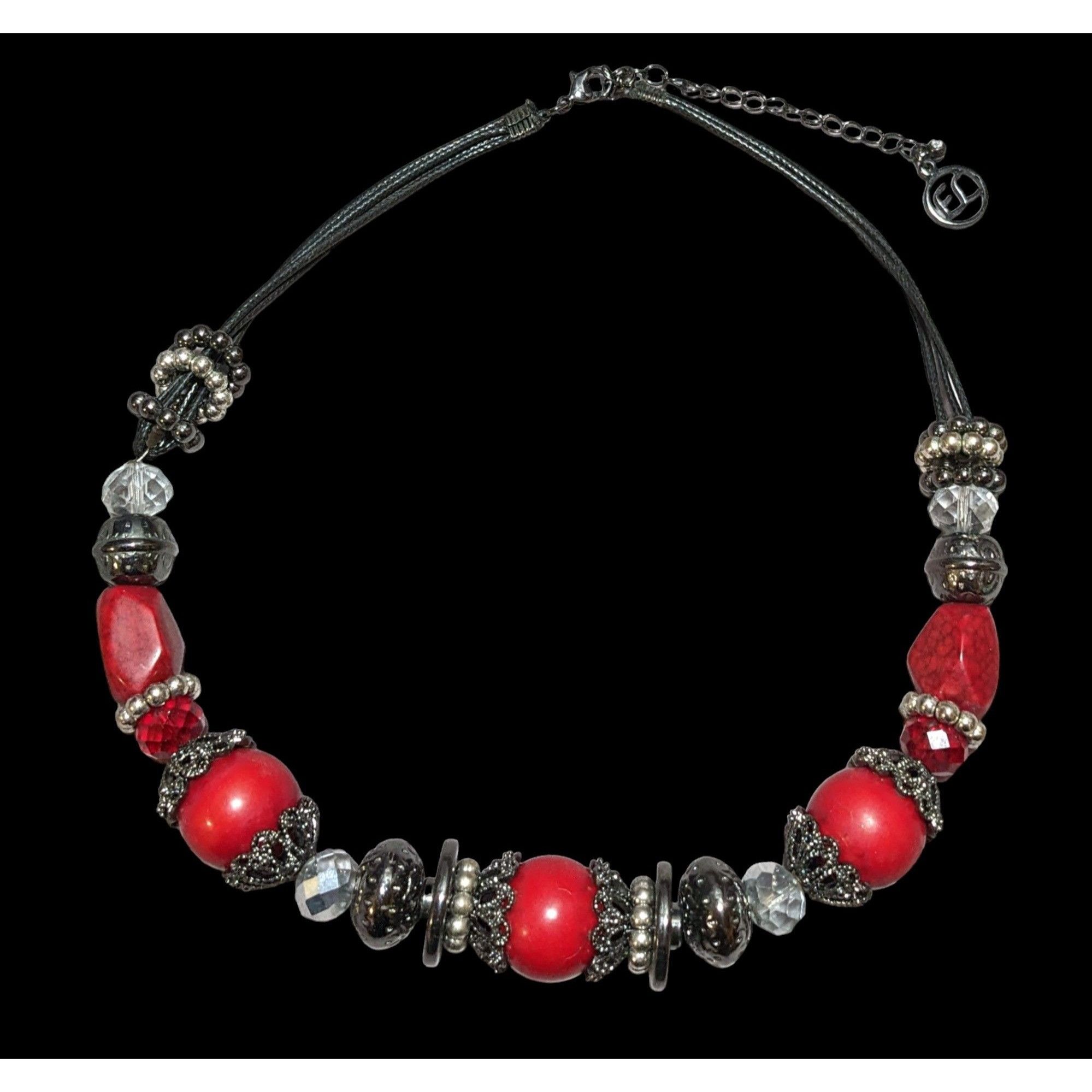 Other Erica Lyons Gothic Vampire Beaded Necklace Size ONE SIZE - 1 Thumbnail