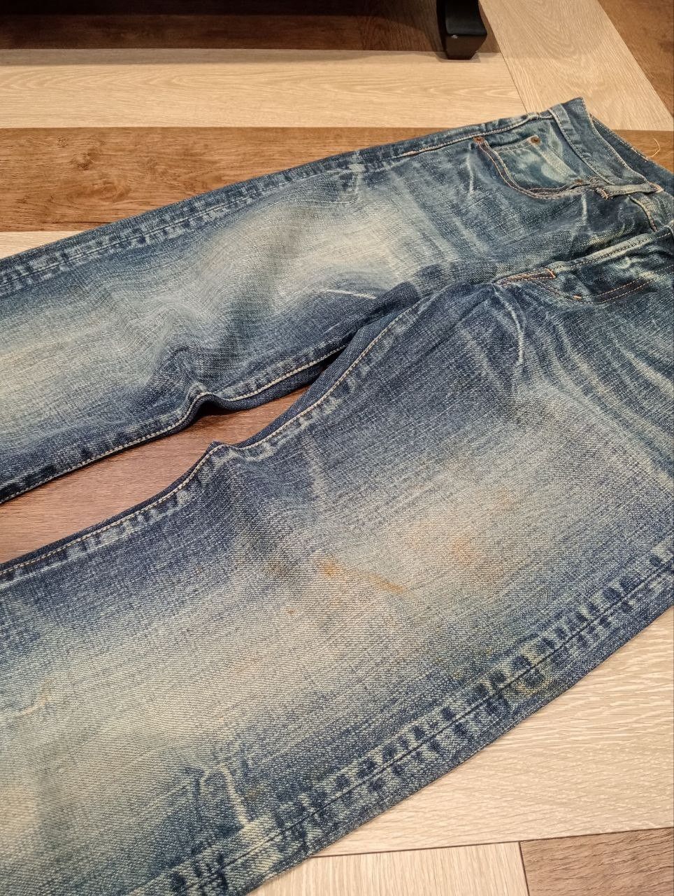 Spellbound SPELLBOUND JAPAN BLUE WASHED DENIM PANTS Size US 28 / EU 44 - 6 Thumbnail