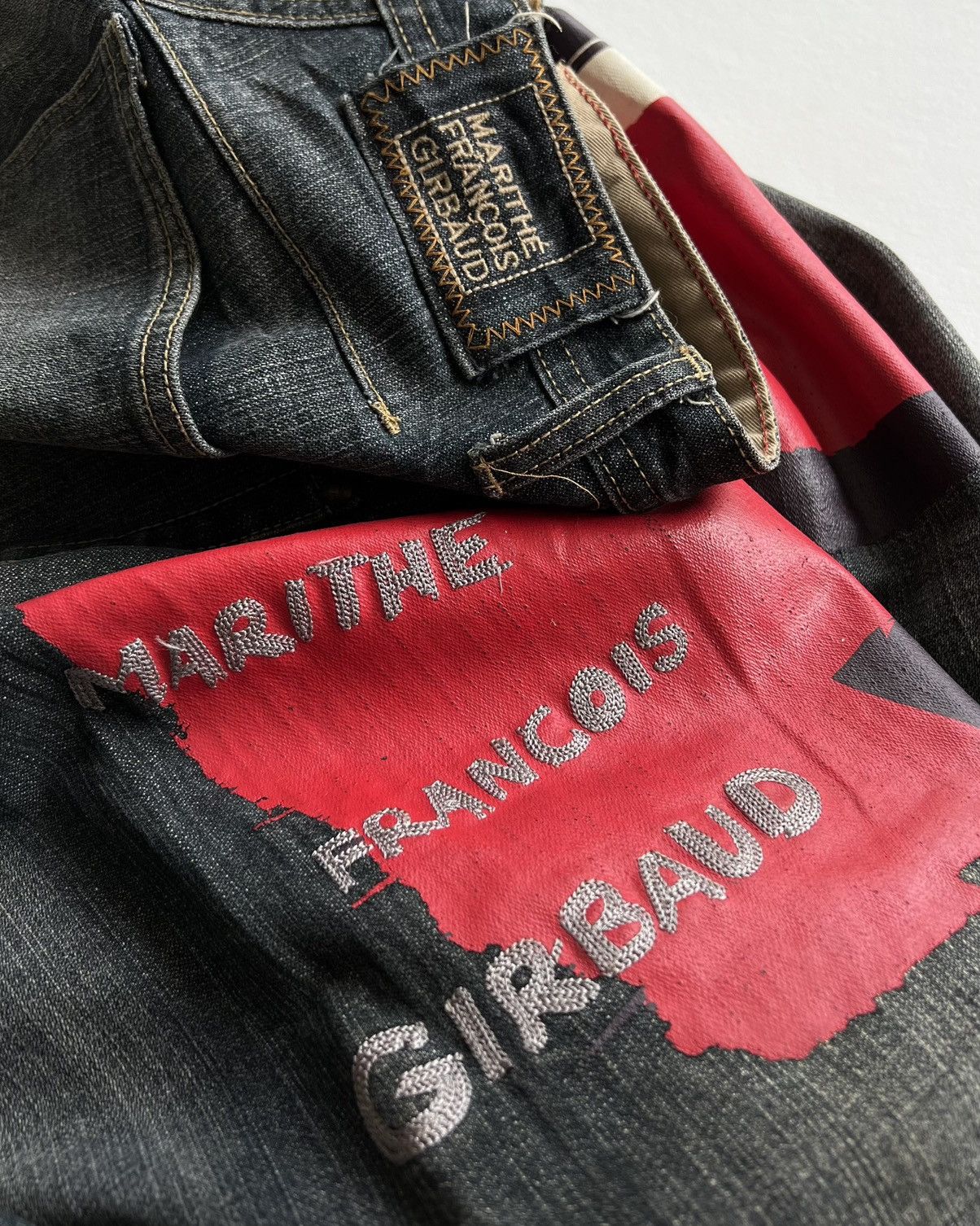 Marithe + Francois Girbaud MARITHÉ & FRANÇOIS GIRBAUD DENIM BAGGY JEANS Size US 32 / EU 48 - 6 Thumbnail