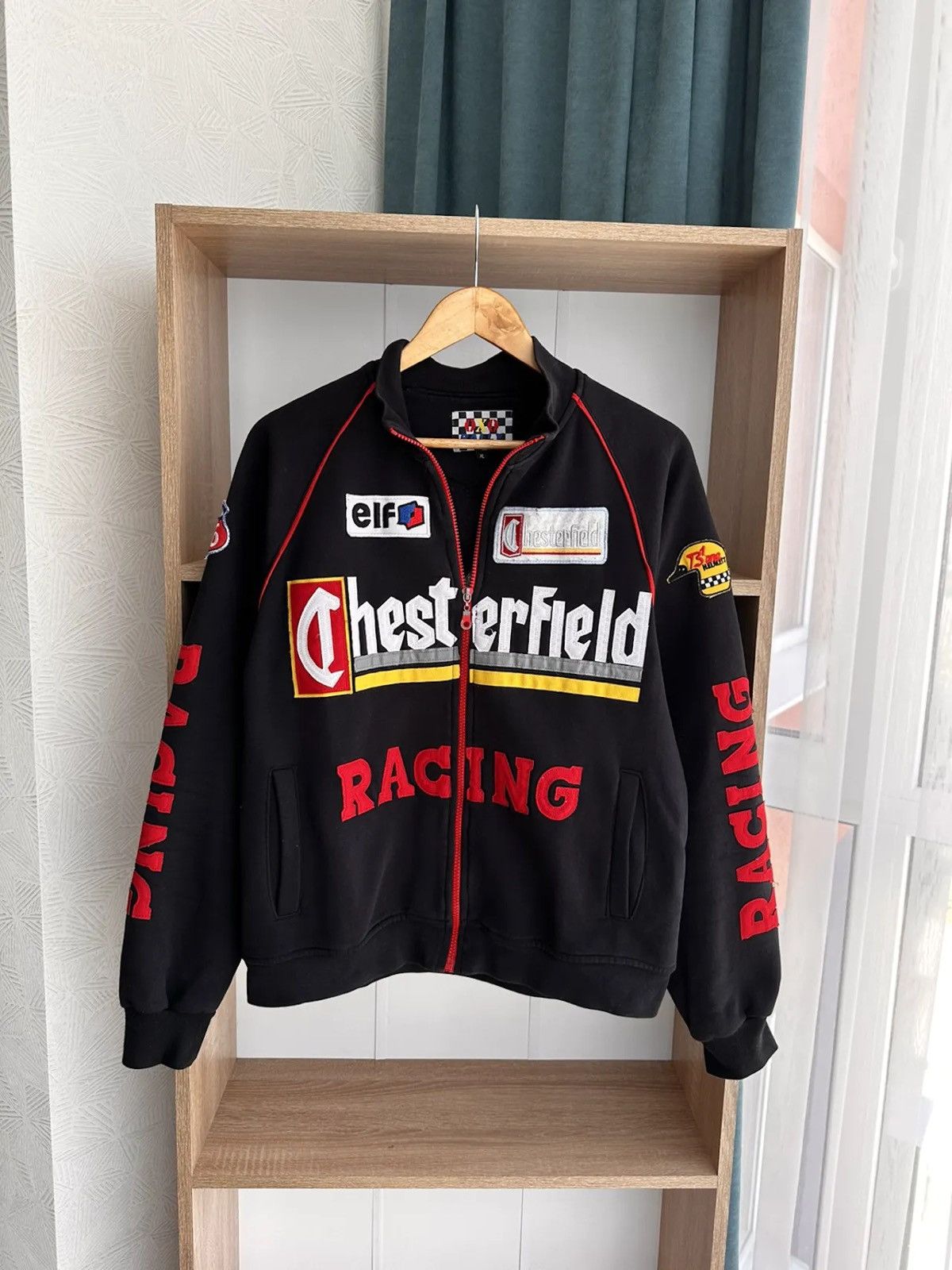 Vintage Chesterfield Formula One Racing Zip Hoodie