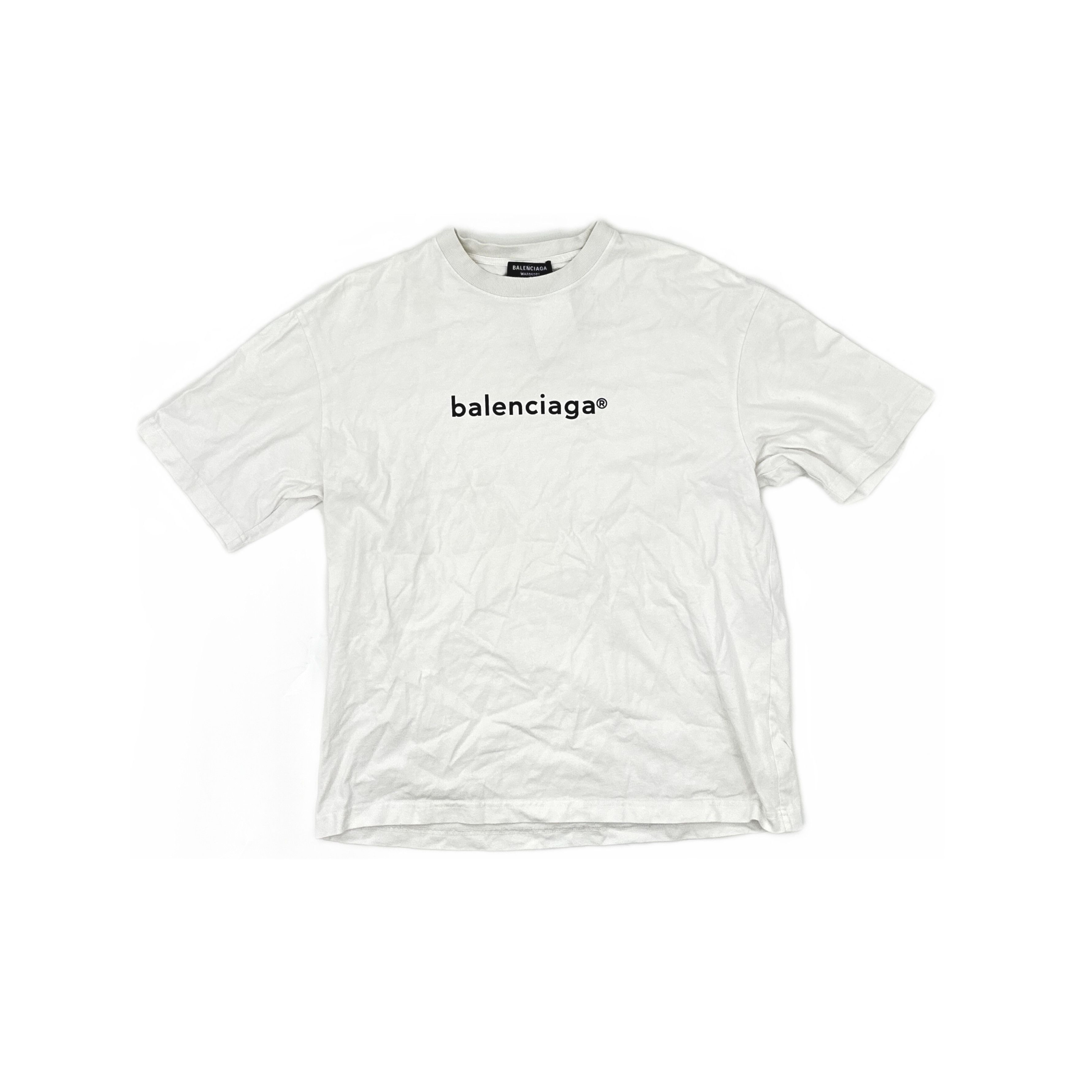 Balenciaga Balenciaga Logo T-Shirt Size S Size US S / EU 44-46 / 1 - 1 Thumbnail