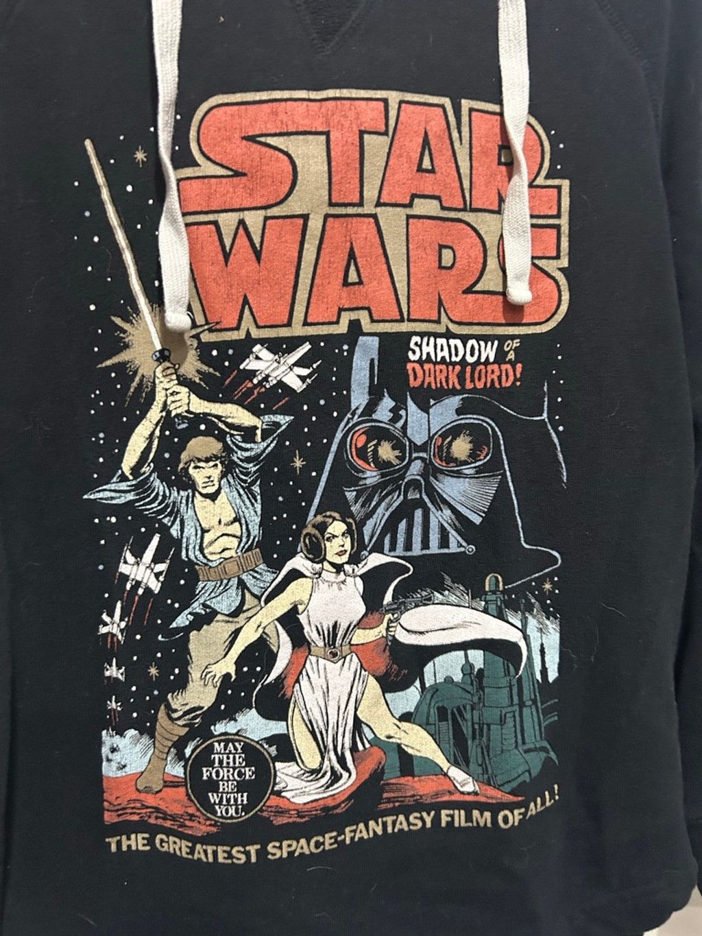 Star Wars Women's Star Wars Black Graphic Hoodie m Size M / US 6-8 / IT 42-44 - 3 Thumbnail