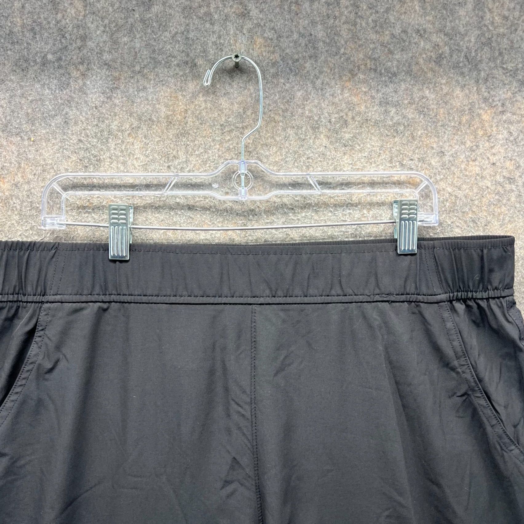 Eddie Bauer VINTAGE? No — Eddie Bauer Pants Womens XL Black Elastic Waist Lightweight Knit Extra Large Gym Size 40" / US 18 - 7 Thumbnail