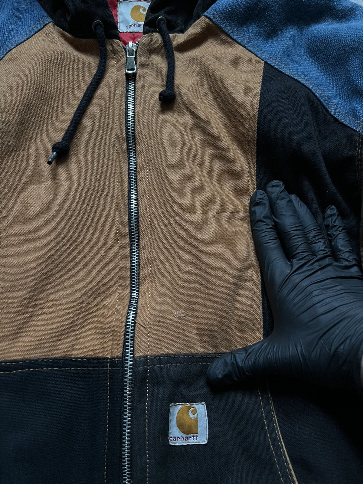 Carhartt × Vintage Men’s Vintage Rare Carhartt Bomber Jacket Distressed Size US L / EU 52-54 / 3 - 8 Thumbnail
