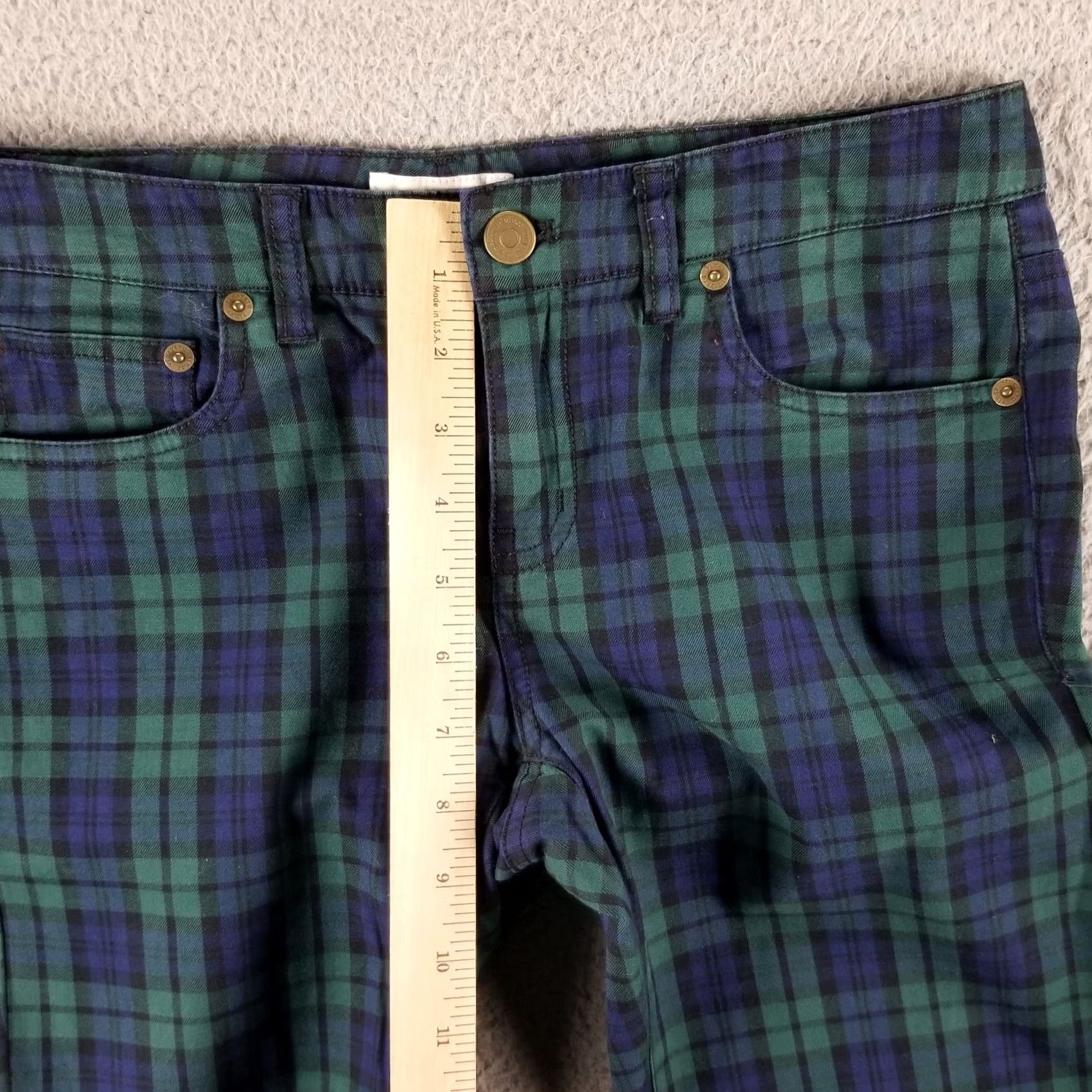 Vineyard Vines Vineyard Vines Jolly Plaid Jamie Tartan Cocktail Pants 28X28 Woman Size 0 Size 25" / US 0 / IT 36 - 6 Thumbnail