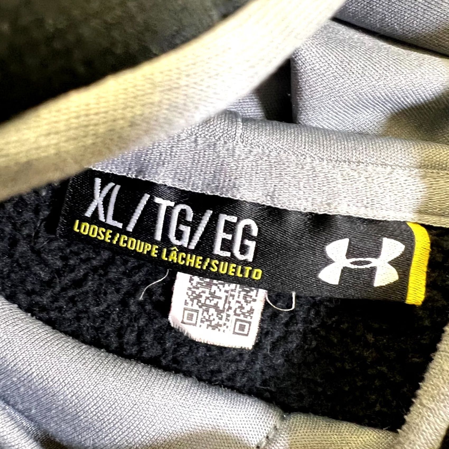 Under Armour Under Armour Hoodie Mens XL Black Fleece Lined Sweatshirt Logo Graphic Size US XL / EU 56 / 4 - 2 Thumbnail