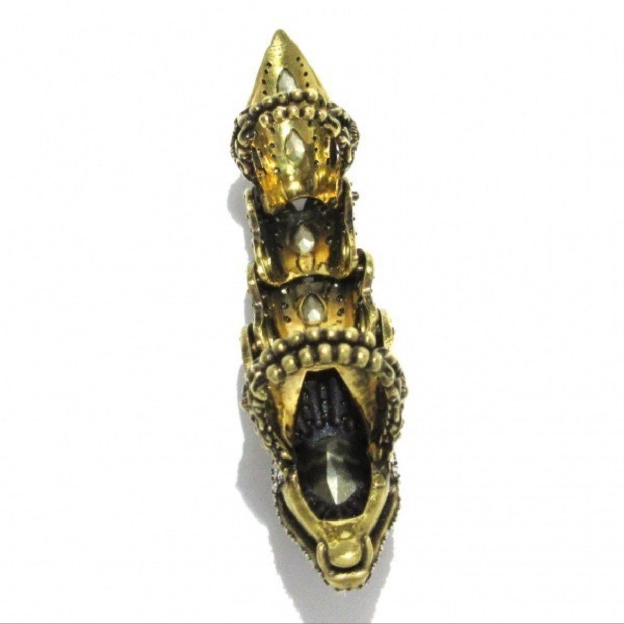 Gucci RARE Gucci Runway Ring Size ONE SIZE - 9 Thumbnail