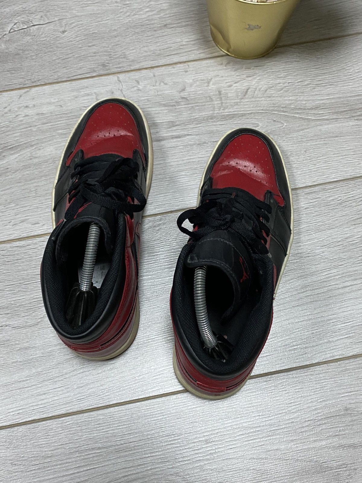 Jordan Brand Air Jordan Banned 1 (Bred 1) leather Size US 10.5 / EU 43-44 - 9 Thumbnail