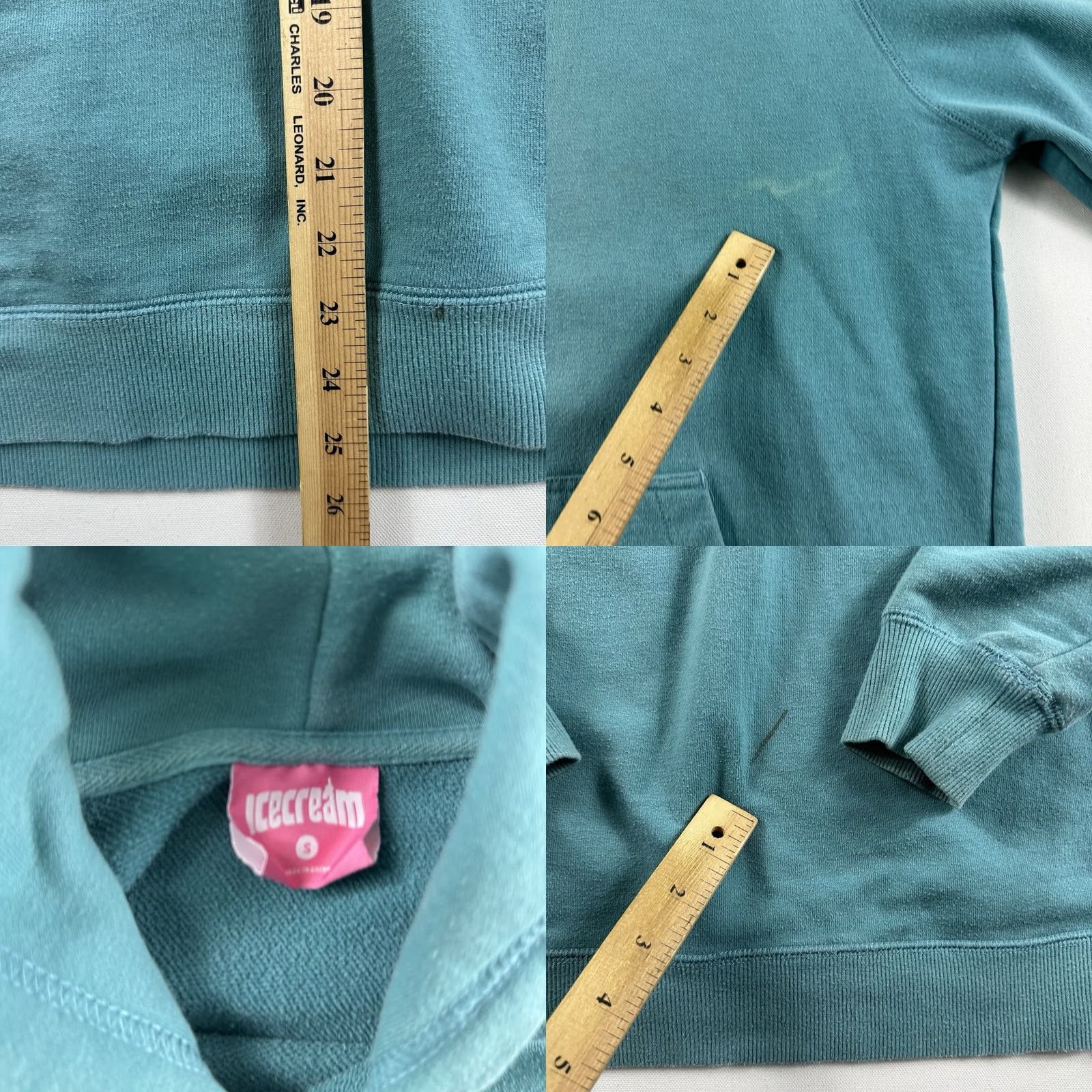 Vintage Ice Cream Hoodie Mens Small Pharrell BBC Skater Streetwear Hip Hop Sweatshirt Size US S / EU 44-46 / 1 - 8 Thumbnail