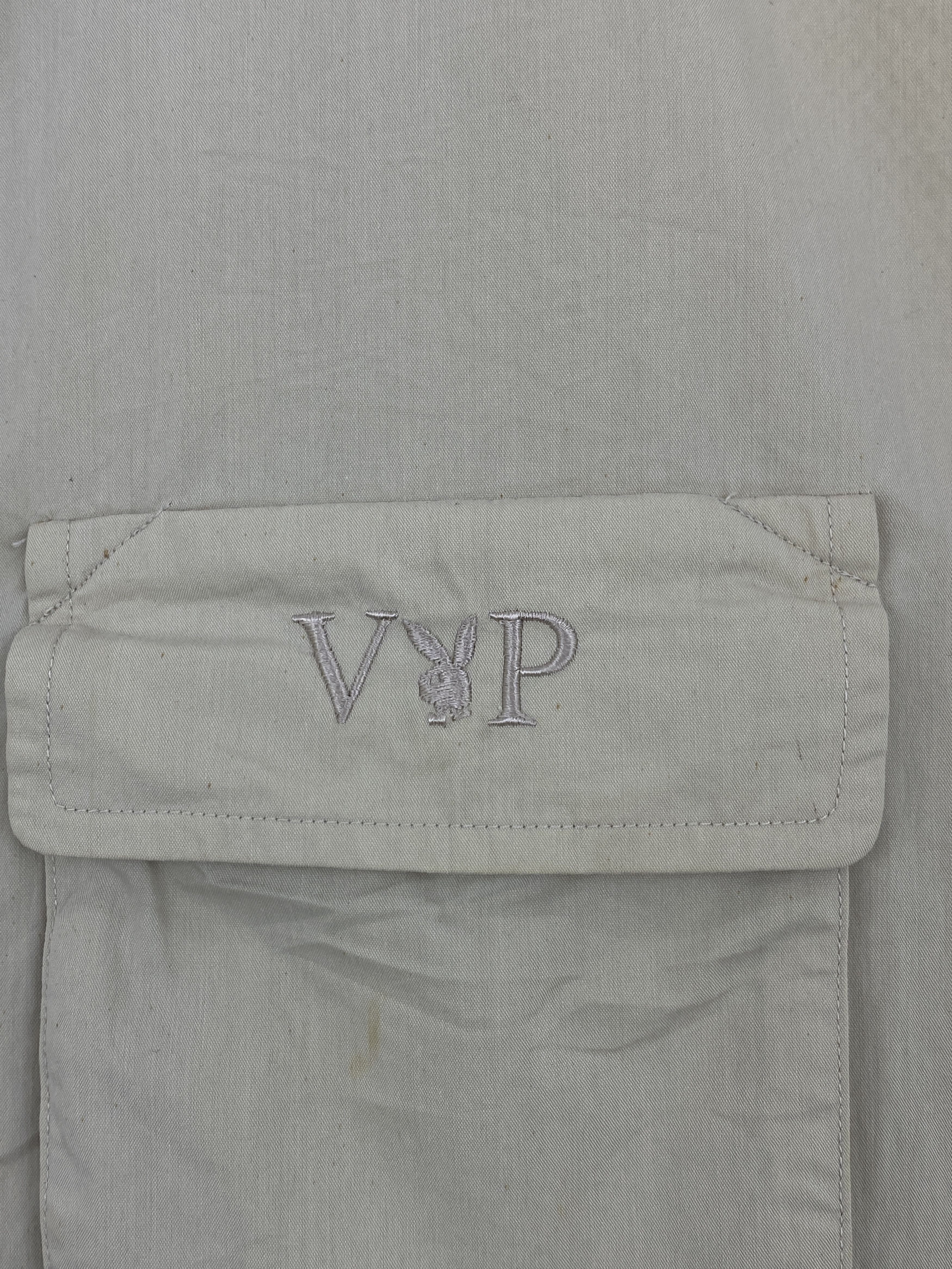 Playboy × Vintage Vintage Playboy VIP Zipper Multi Pocket Vest JA0106 Size US L / EU 52-54 / 3 - 10 Thumbnail