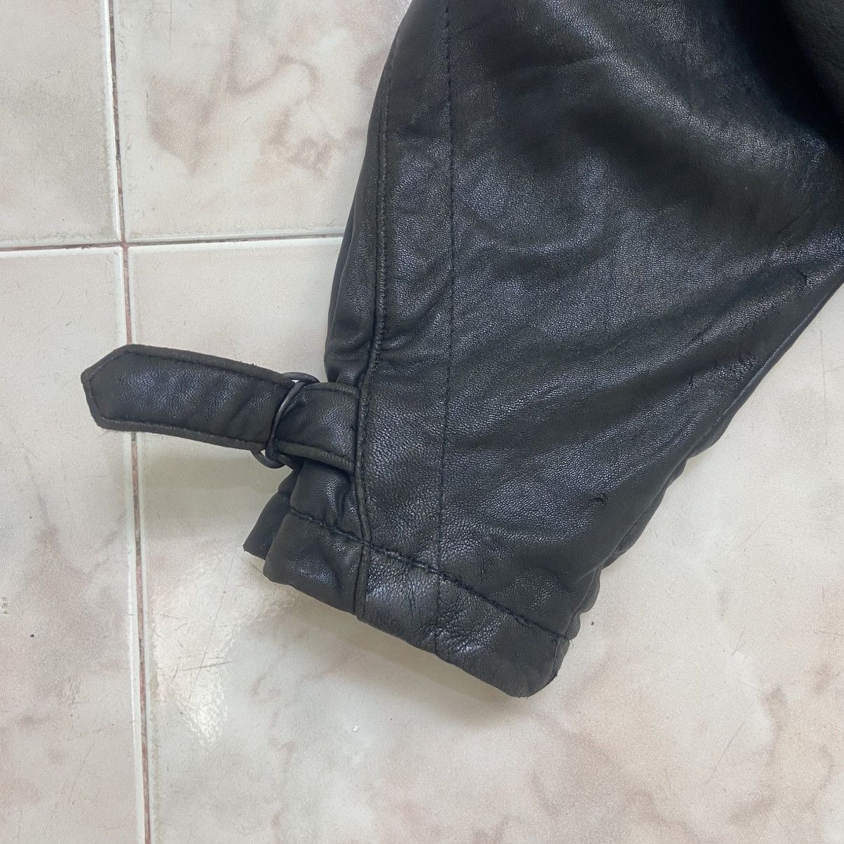 Genuine Leather × Leather Attitude Pegabo Bomber Style Loose Oversize Leather Jacket Size US M / EU 48-50 / 2 - 14 Thumbnail