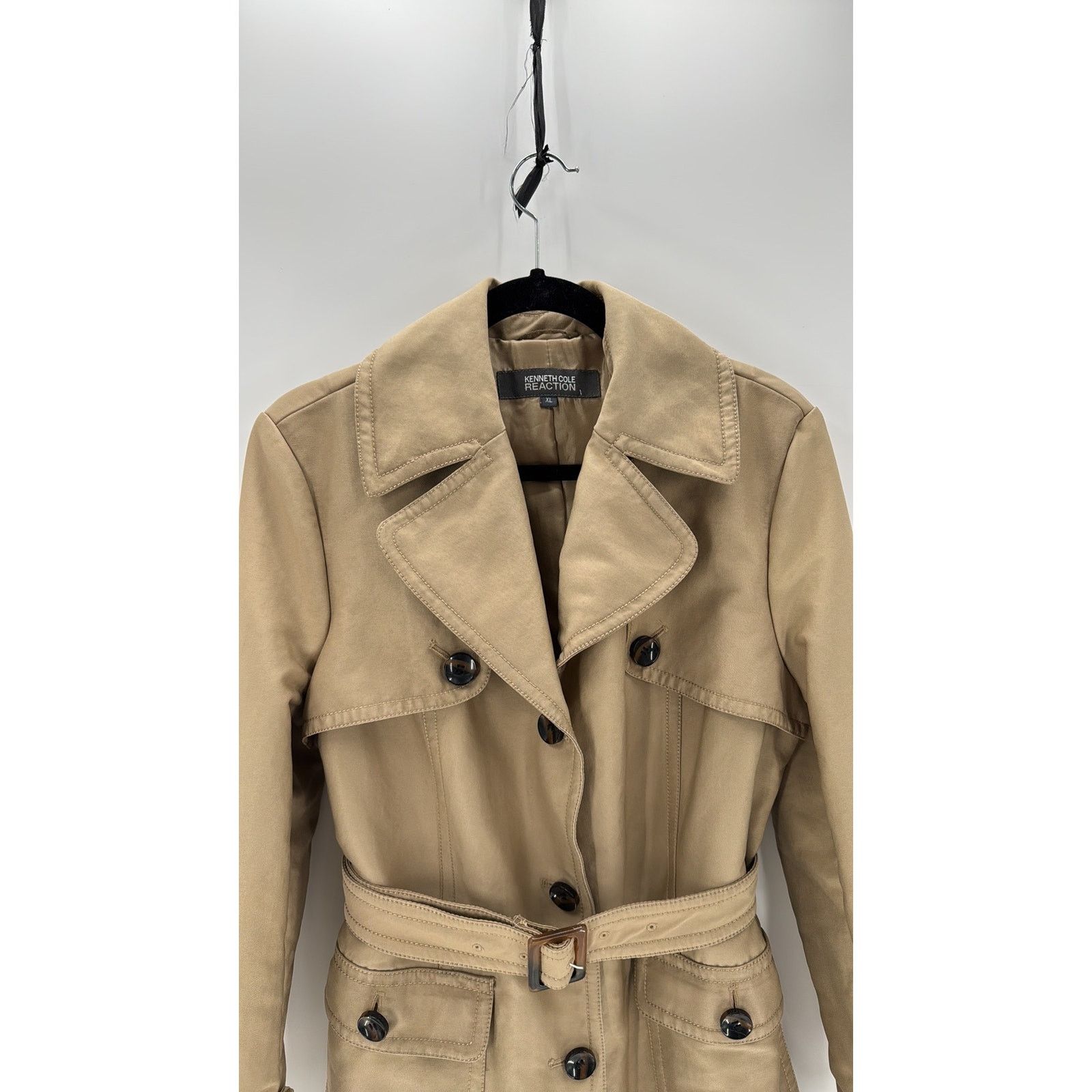 Kenneth Cole Kenneth Cole water resistant khaki heavy trench coat sz XL Size XL / US 12-14 / IT 48-50 - 5 Thumbnail