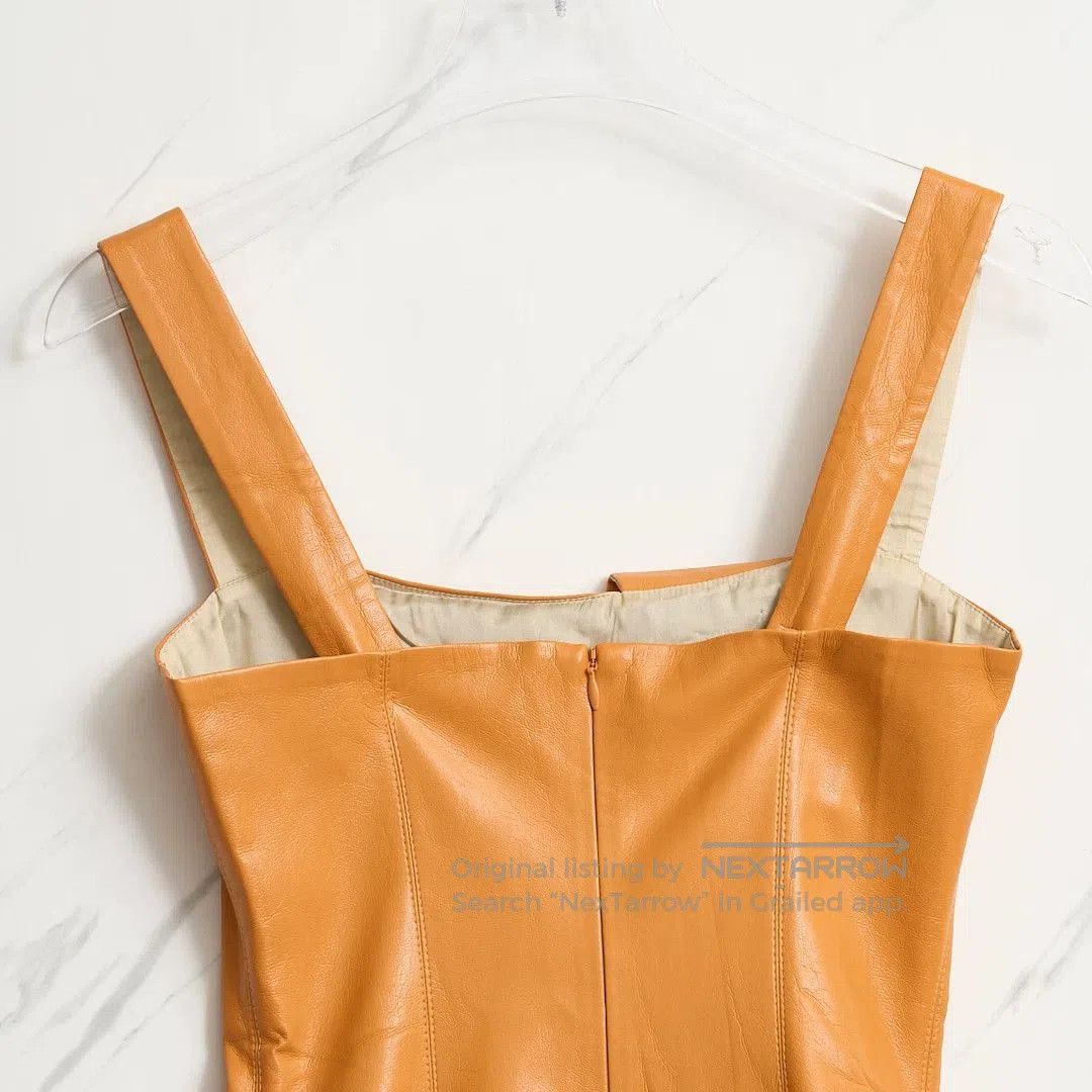 Nanushka Nanushka Women's Vegan Leather Camisole Dress. Size M / US 6-8 / IT 42-44 - 5 Thumbnail