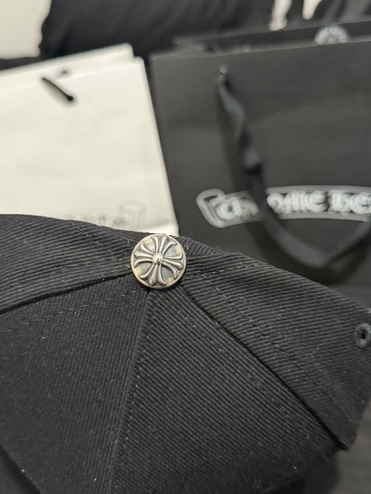 Chrome Hearts Chrome Hearts Scroll Logo Snapback Size ONE SIZE - 3 Thumbnail