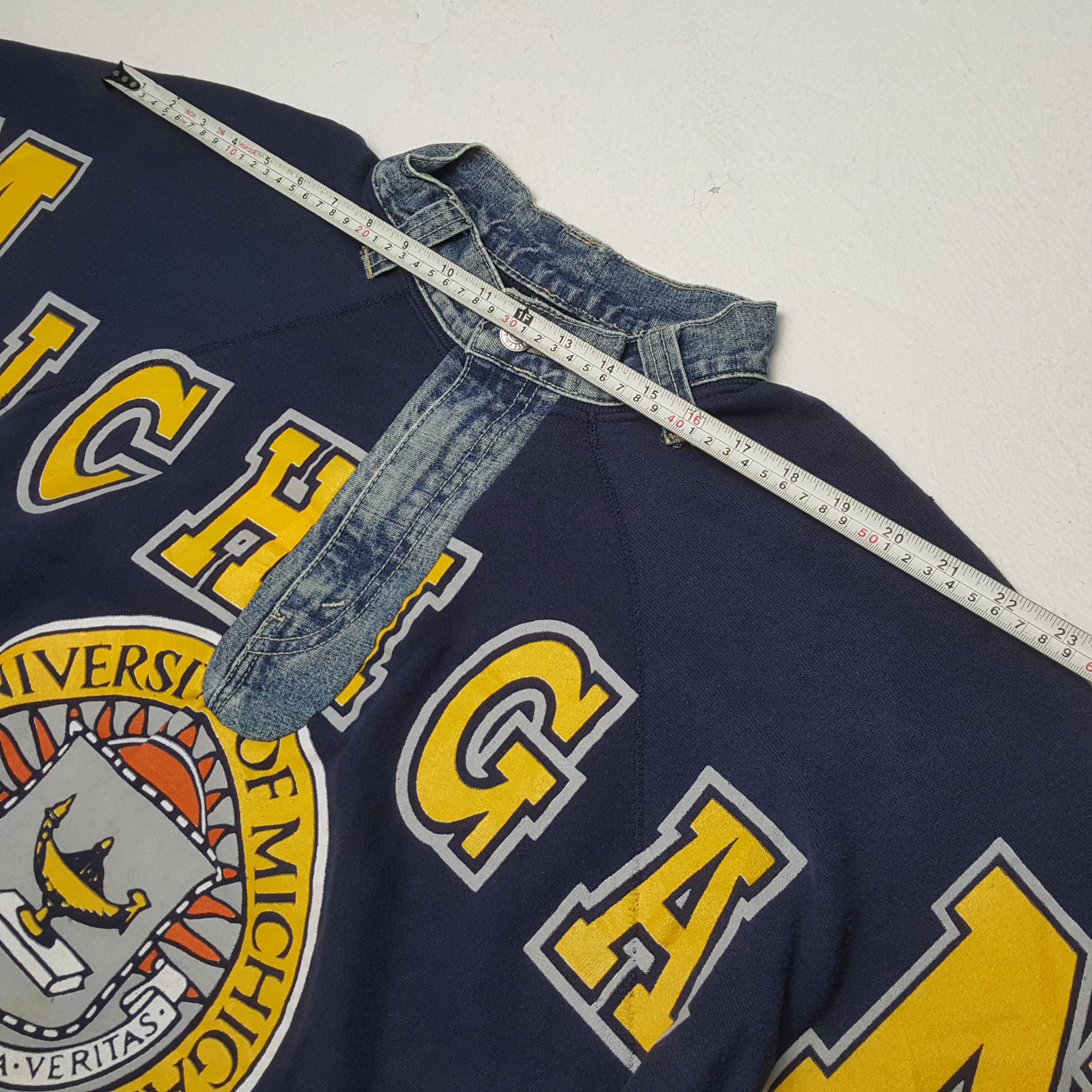 Vintage Vintage UNIVERSITY OF MICHIGAN Rare Design Custom Sweatshirt Size US L / EU 52-54 / 3 - 4 Thumbnail