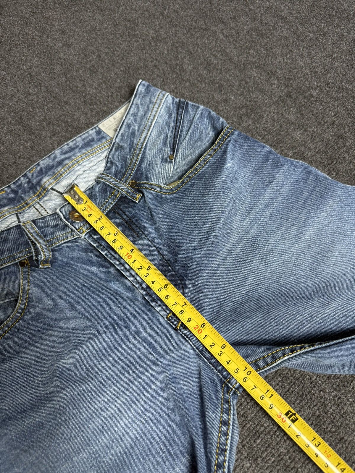 Diesel Luxury 00s Y2K Diesel Belther Straight Punk Rock Denim Jeans Size US 29 - 19 Thumbnail