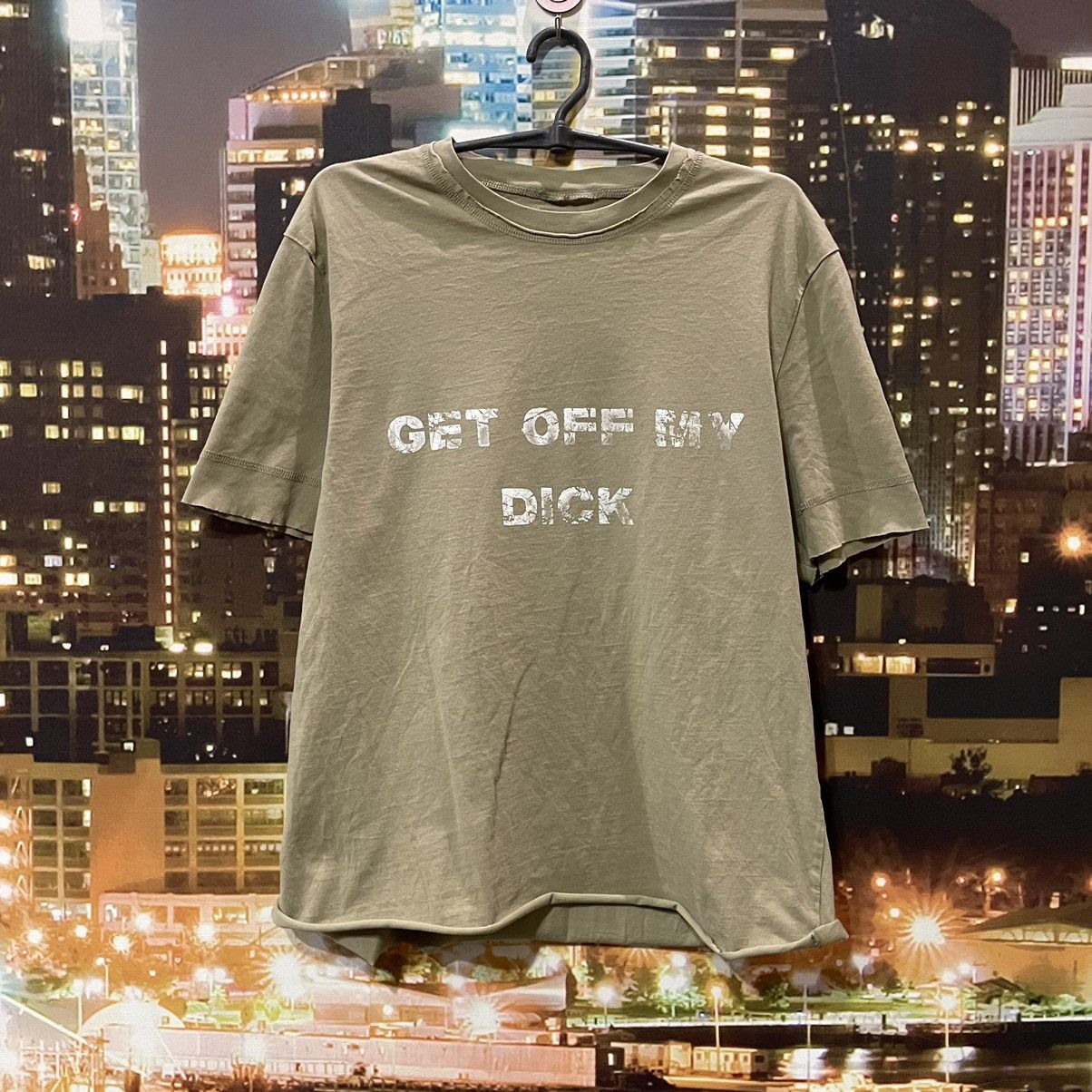 Vintage VINTAGE tee skater TEE GET OFF MY DICK PENIS FUNNY PORNO XXX Size US M / EU 48-50 / 2 - 1 Thumbnail