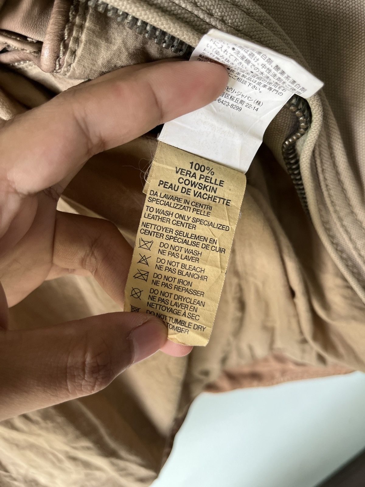 Napapijri Napapijri Antartic Leather Jacket Size US M / EU 48-50 / 2 - 11 Thumbnail