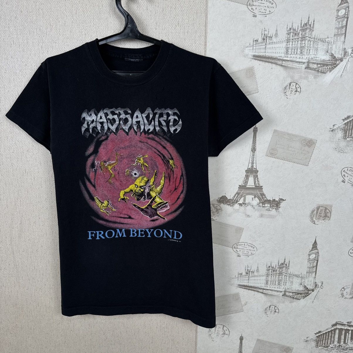 Other Vintage Massacre Band T shirt 1991 From Beyond Rock Metal Size US M / EU 48-50 / 2 - 5 Thumbnail