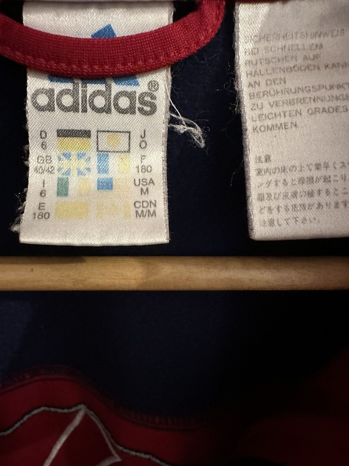Adidas Adidas Jacket Size M-L Vintage Retro Jacke Size US M / EU 48-50 / 2 - 8 Thumbnail