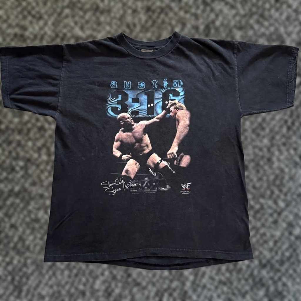 Vintage × WWE × WWF 1998 WWF/WWE Stone Cold Steve Austin Stone