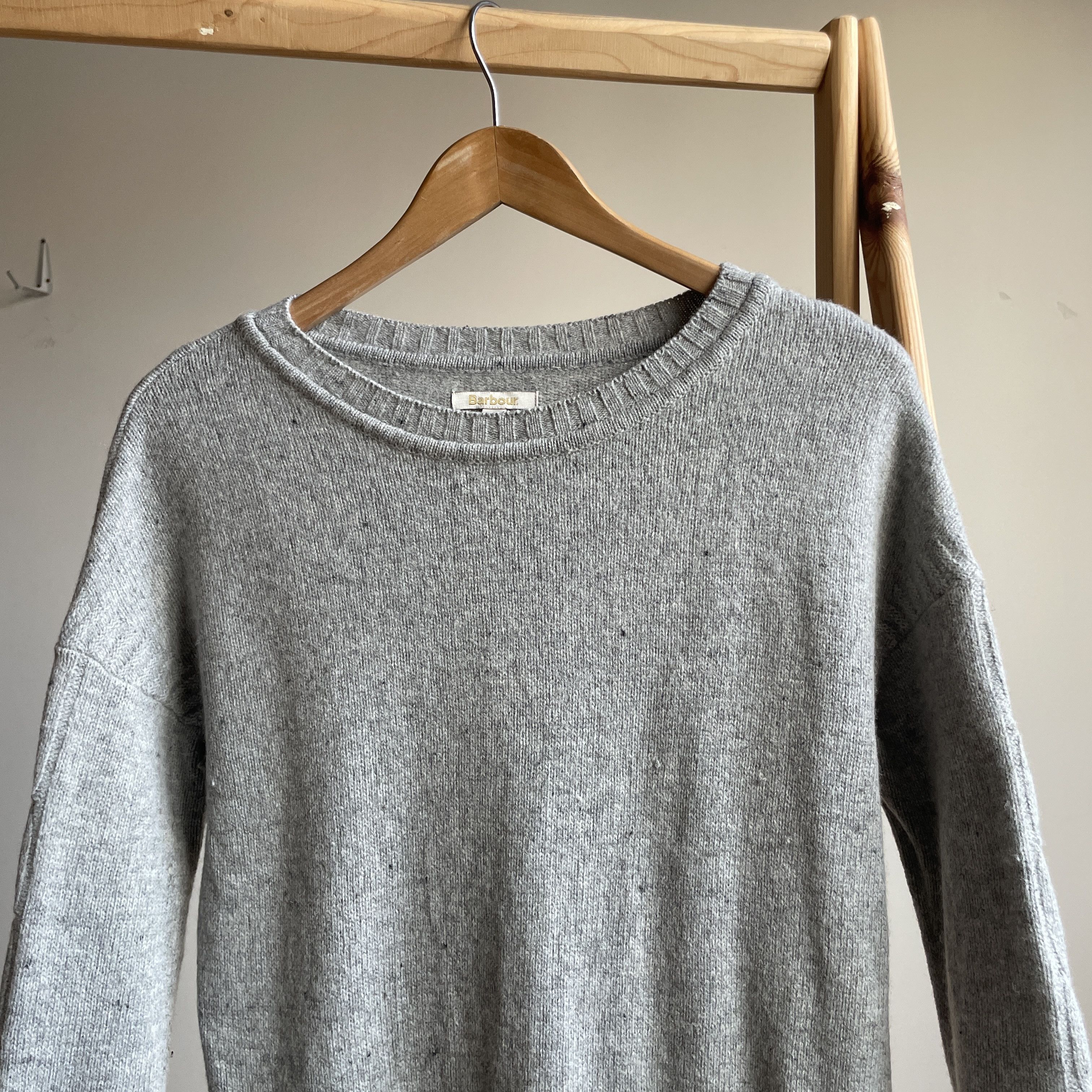 Barbour Barbour Priory Crew Wool Blend Womens Sweater Size UK 8 Size S / US 4 / IT 40 - 3 Thumbnail