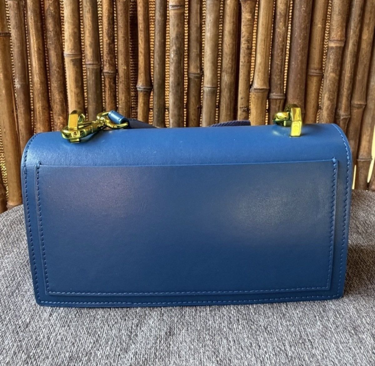 Alexander McQueen ALEXANDER MCQUEEN The Knuckle Satchel In Celestial Blue Size ONE SIZE - 2 Thumbnail