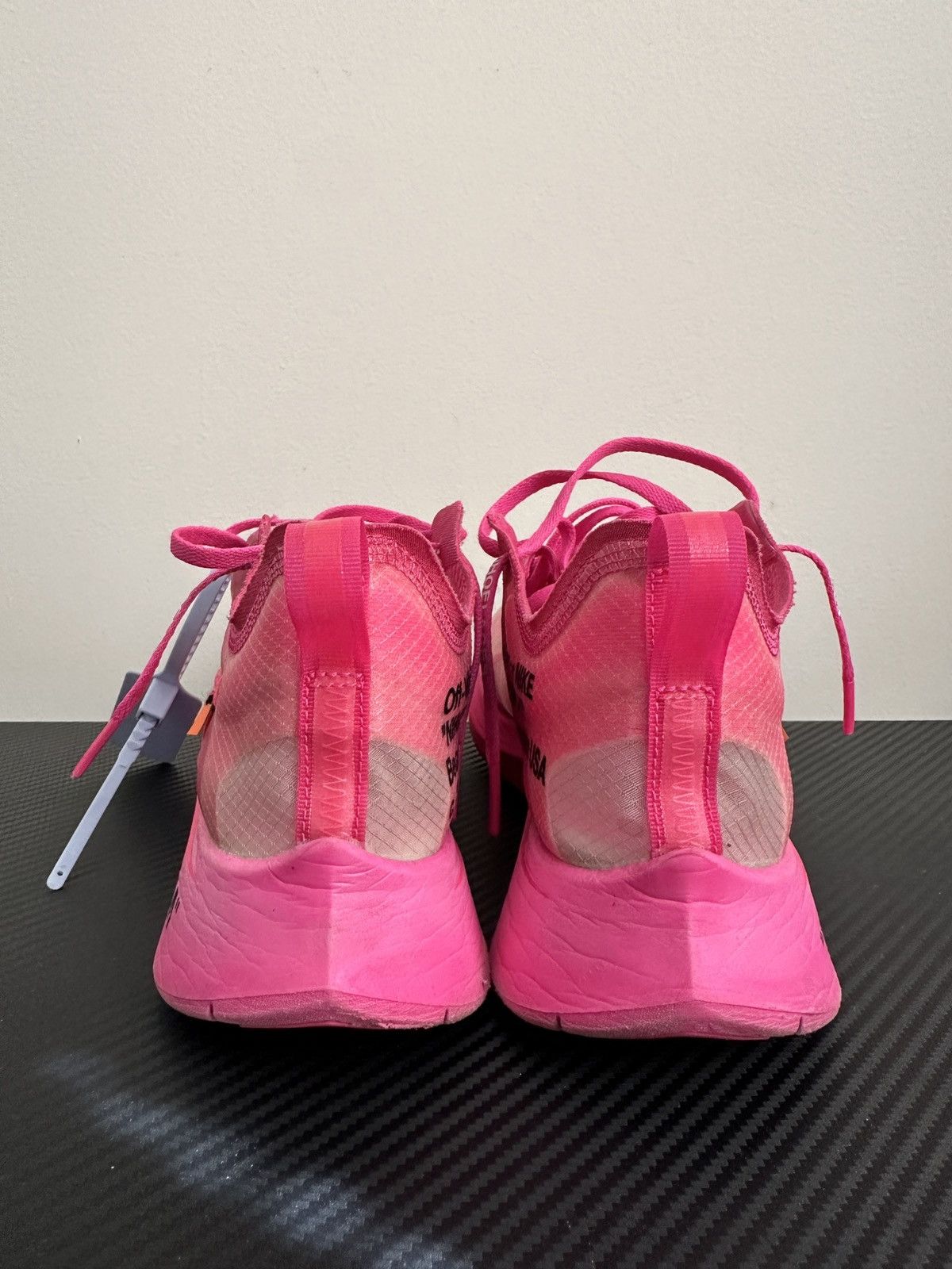Nike × Off-White Nike Off White Pink Zoom Fly Size US 9 / EU 42 - 5 Thumbnail
