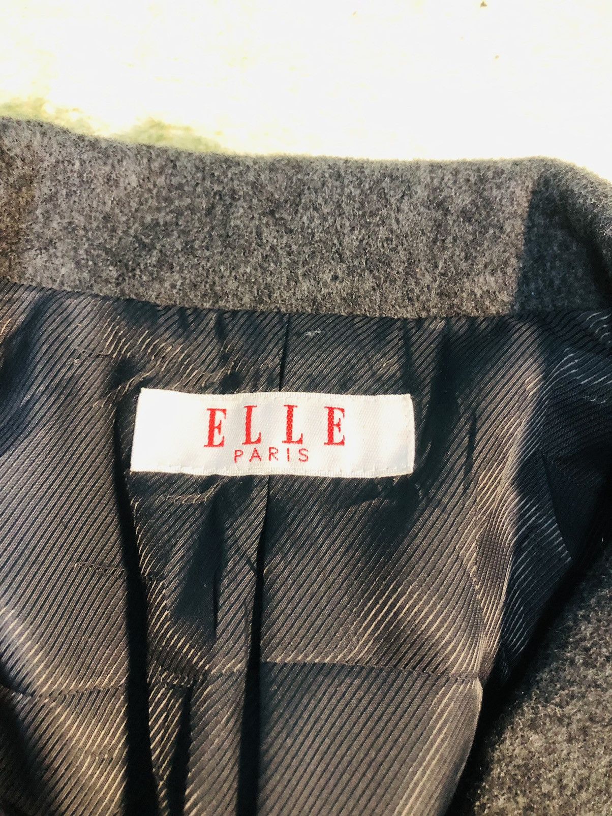 Japanese Brand Elle Paris Buttoned Jacket (26) Size US S / EU 44-46 / 1 - 8 Thumbnail