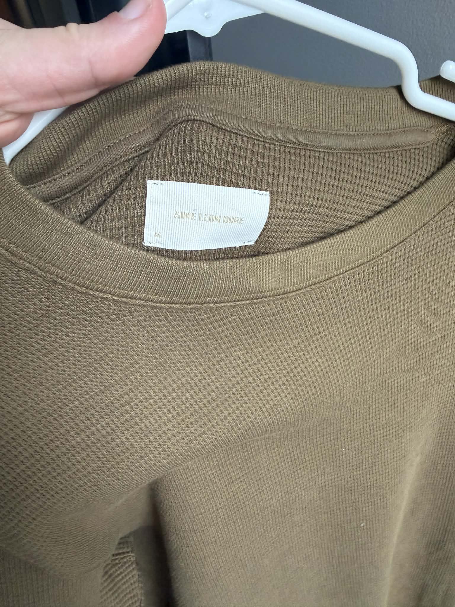 Aime Leon Dore Aime Leon Dore Waffle Crewneck Sweater Size US M / EU 48-50 / 2 - 2 Thumbnail