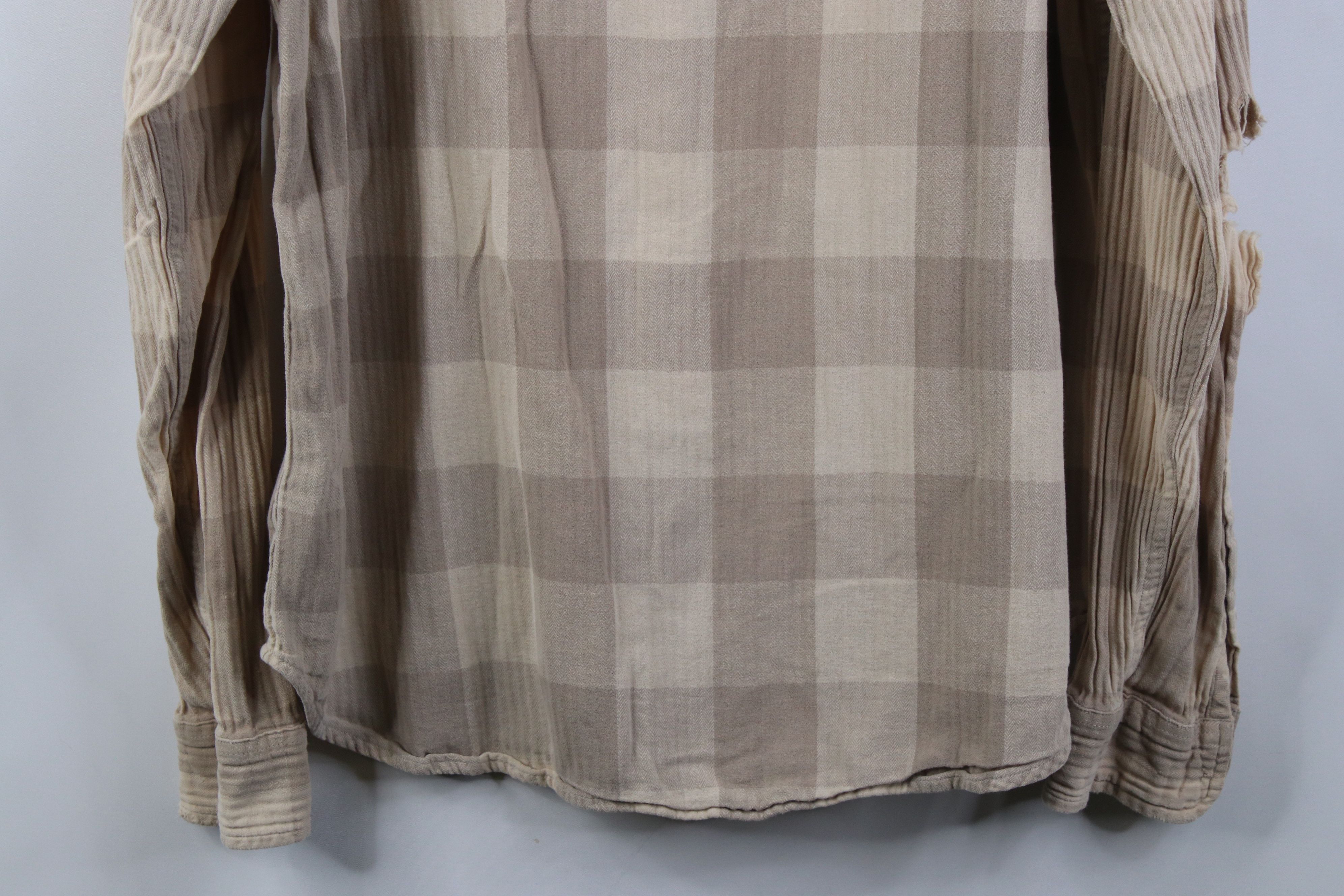 Vintage Vintage Streetwear Flannel Workwear Collared Button Shirt Size US L / EU 52-54 / 3 - 12 Thumbnail