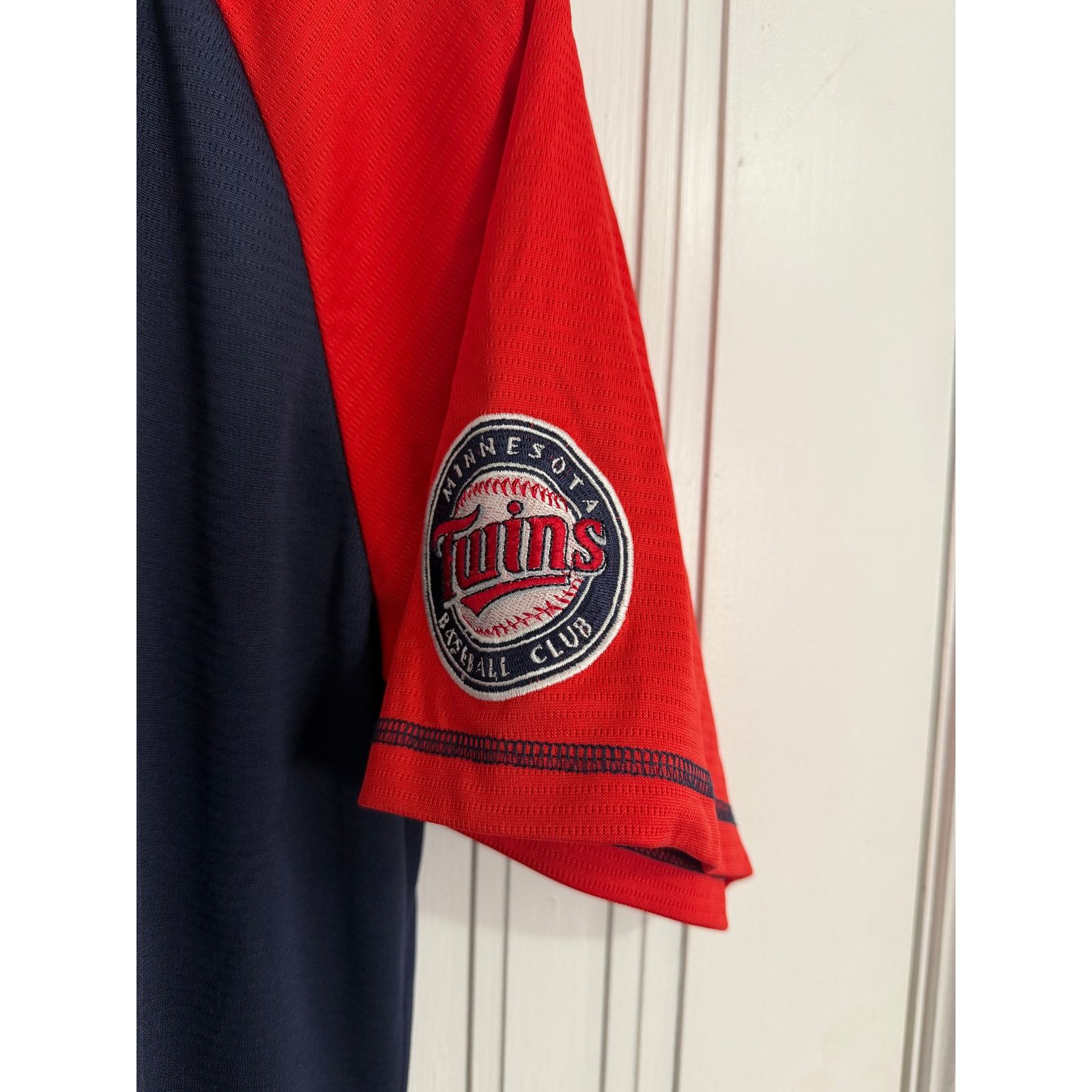 Majestic Minnesota Twins Jersey-Tee Men's Size Medium Size US M / EU 48-50 / 2 - 3 Thumbnail