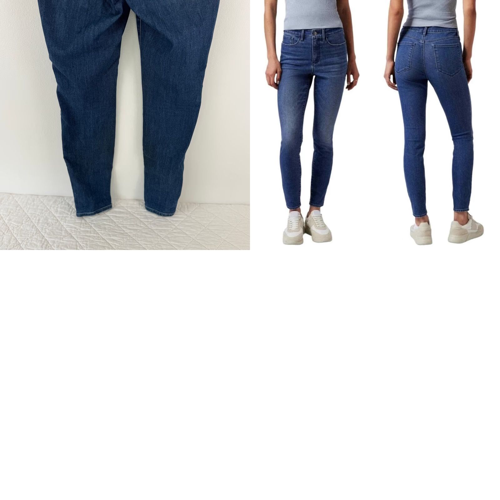 Athleta Athleta Sculpttek Ultra Skinny Ankle Jeans True Blue Size 12 RN 54023 Size 34" / US 12 / IT 48 - 9 Thumbnail